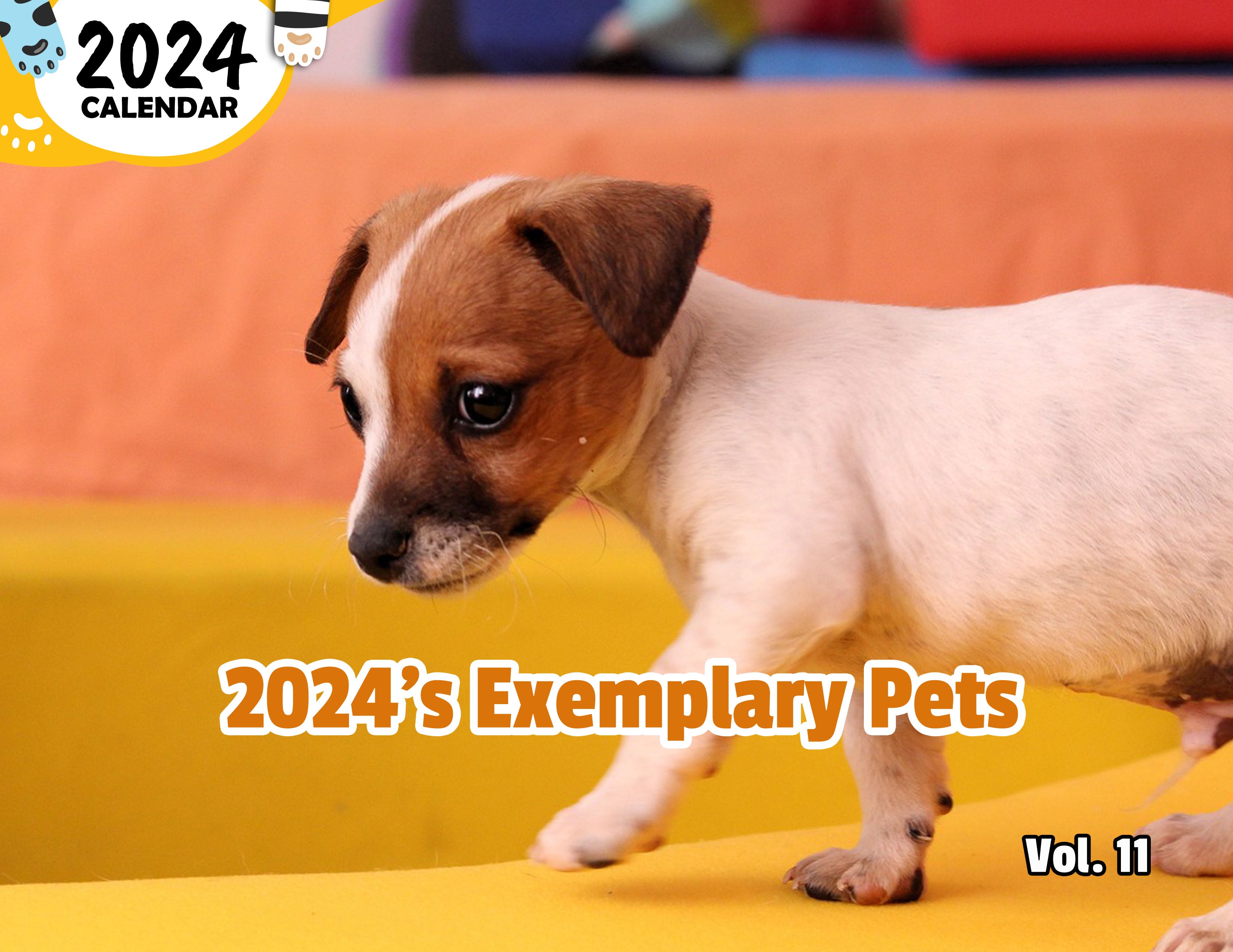 2024's Exemplary Pets Volume Eleven: 2024 Wall Calendar (Published)