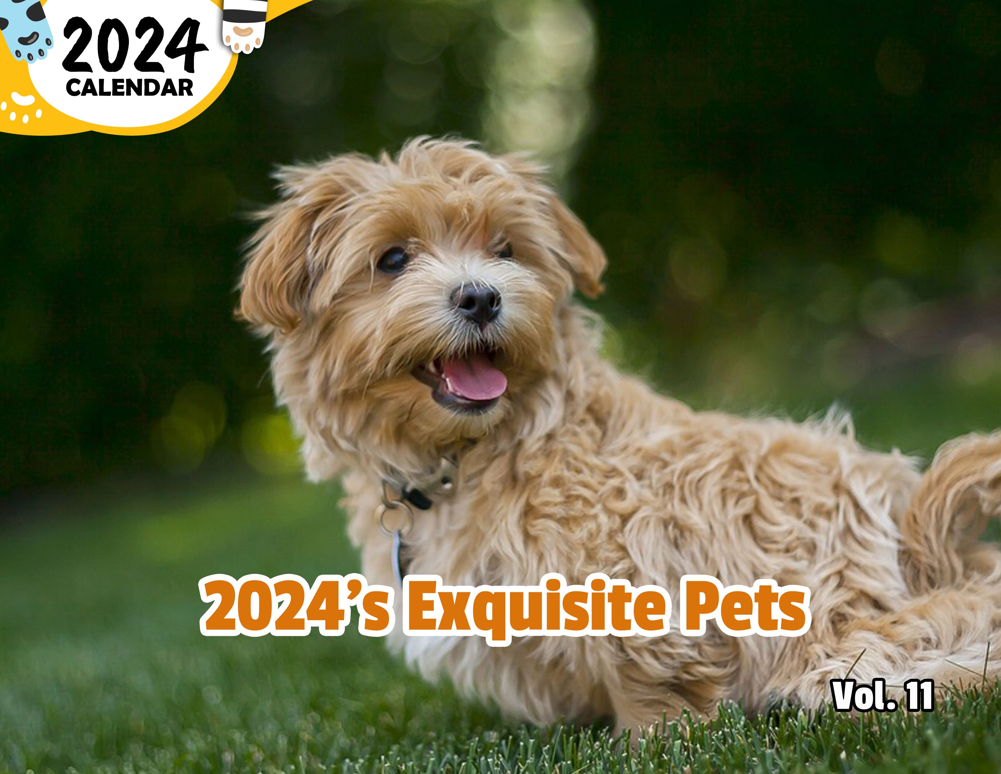 2024's Exquisite Pets Volume Eleven: 2024 Wall Calendar (Published)