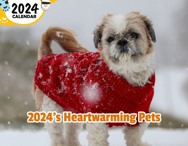 2024-s-heartwarming-pets-2024-wall-calendar-pre-order-praise-my-pet