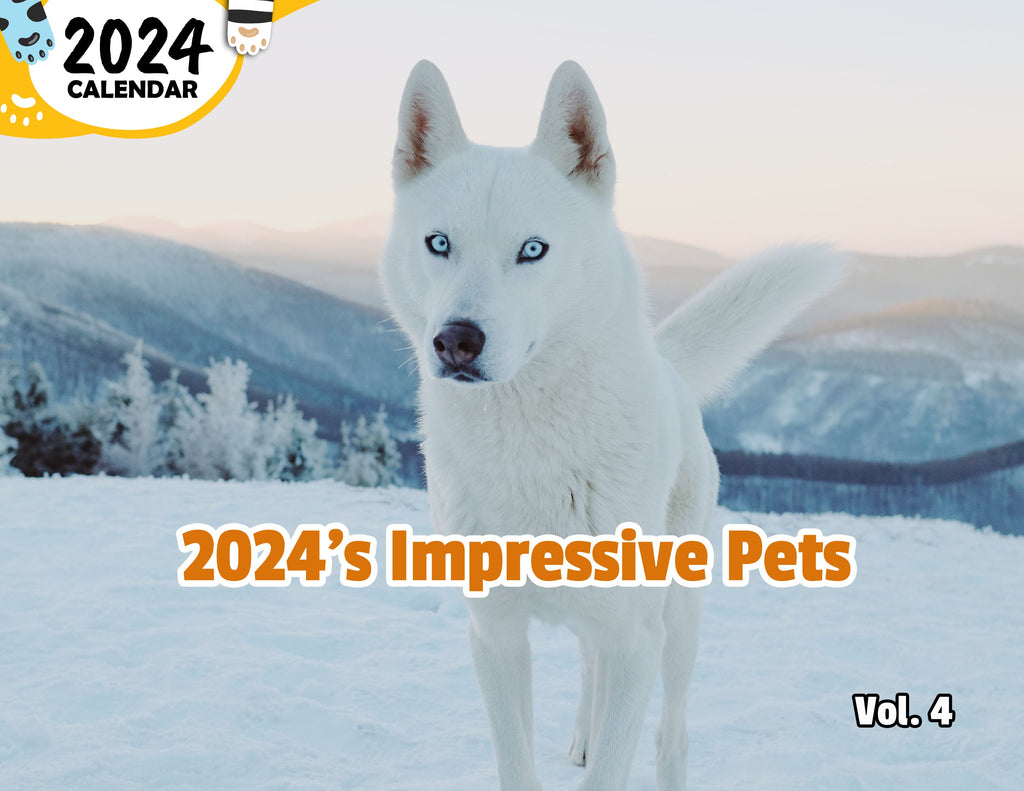 2024's Impressive Pets Volume Four: 2024 Wall Calendar (Pre-Order)