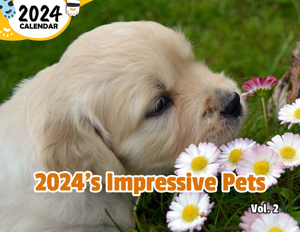 2024's Impressive Pets Volume Two: 2024 Wall Calendar (Published)