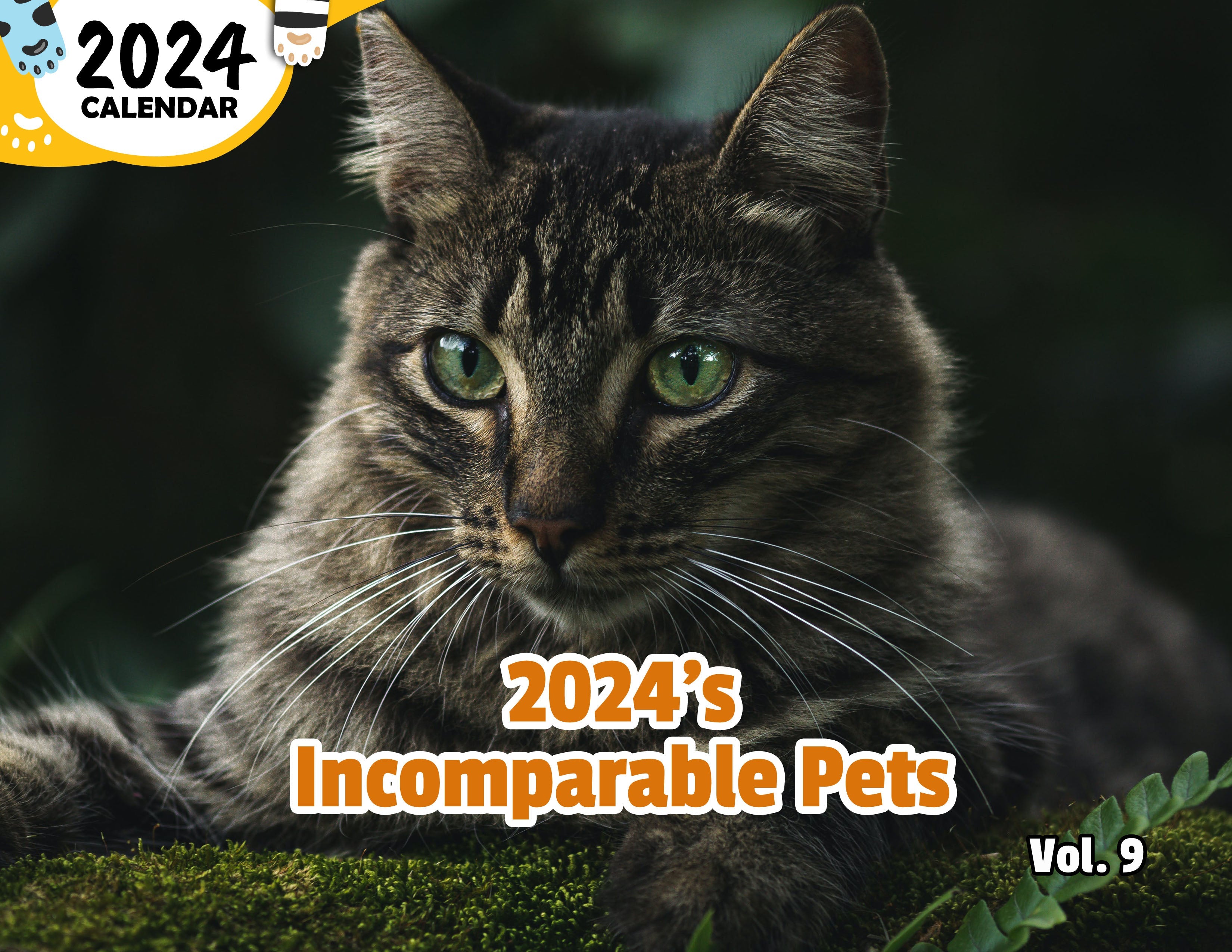 2024's Incomparable Pets Volume Nine: 2024 Wall Calendar (Published)