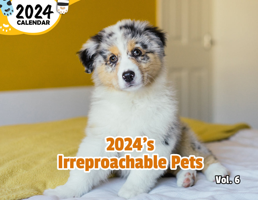 2024's Irreproachable Pets Volume Six: 2024 Wall Calendar (Published)