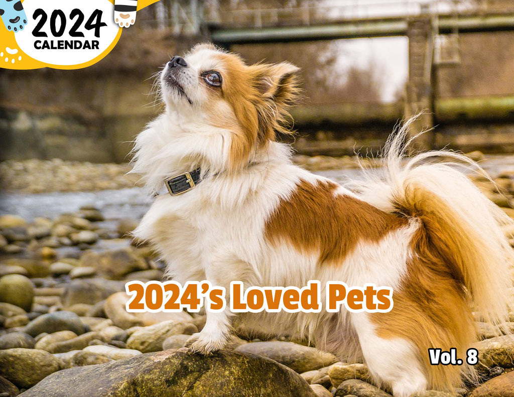 2024's Loved Pets Volume Eight: 2024 Wall Calendar (Published)