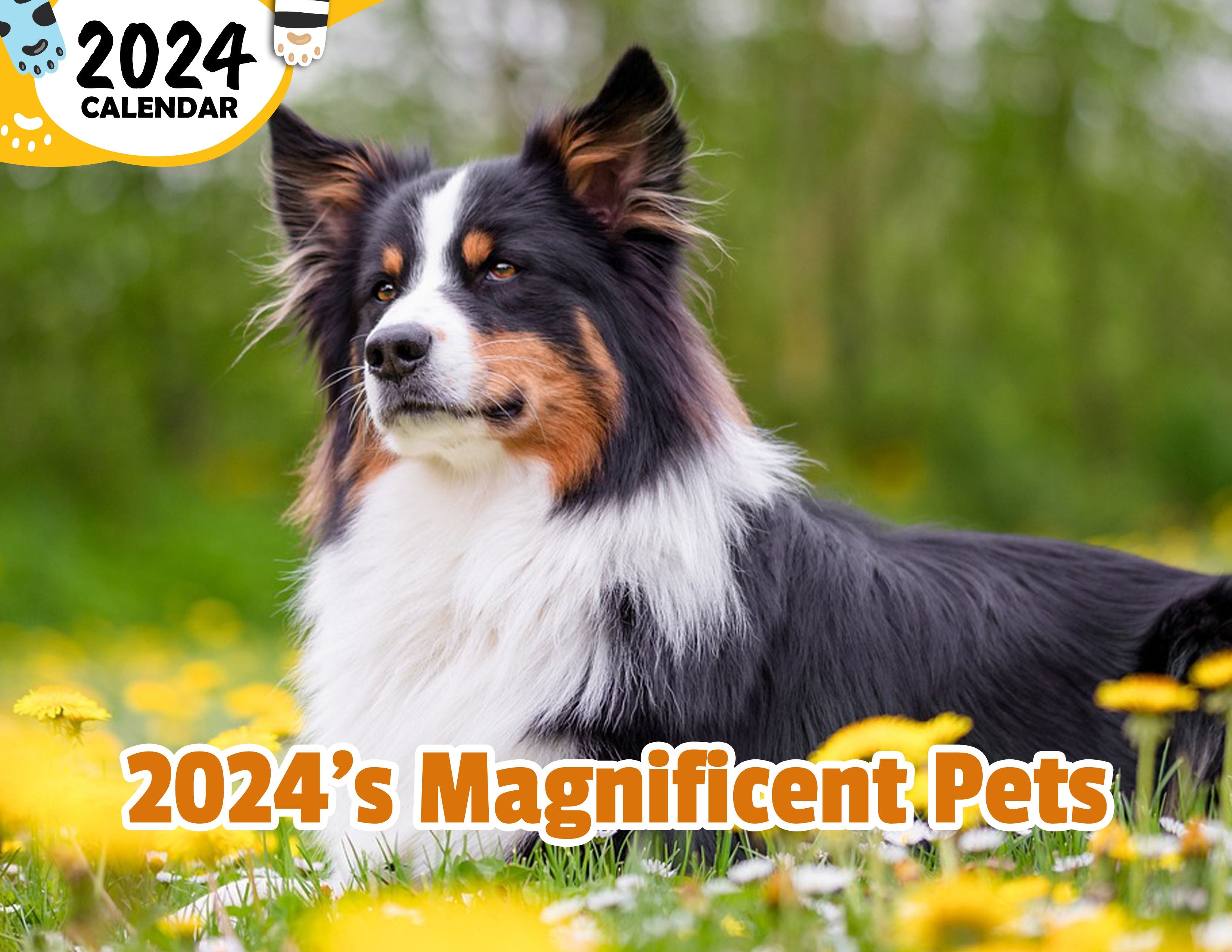 2024's Magnificent Pets 2024 Wall Calendar (Published) Praise My Pet!