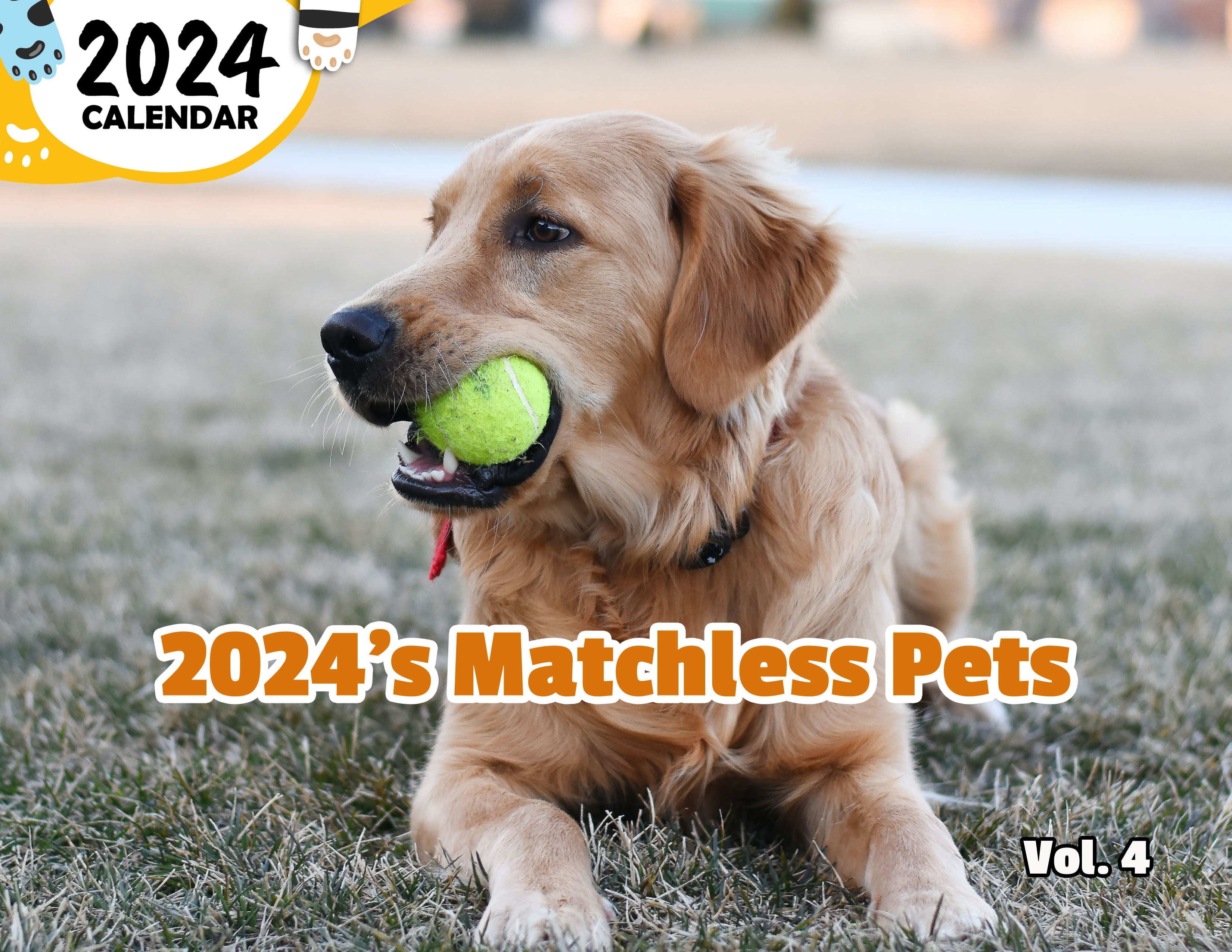 2024's Matchless Pets Volume Four: 2024 Wall Calendar (Published)