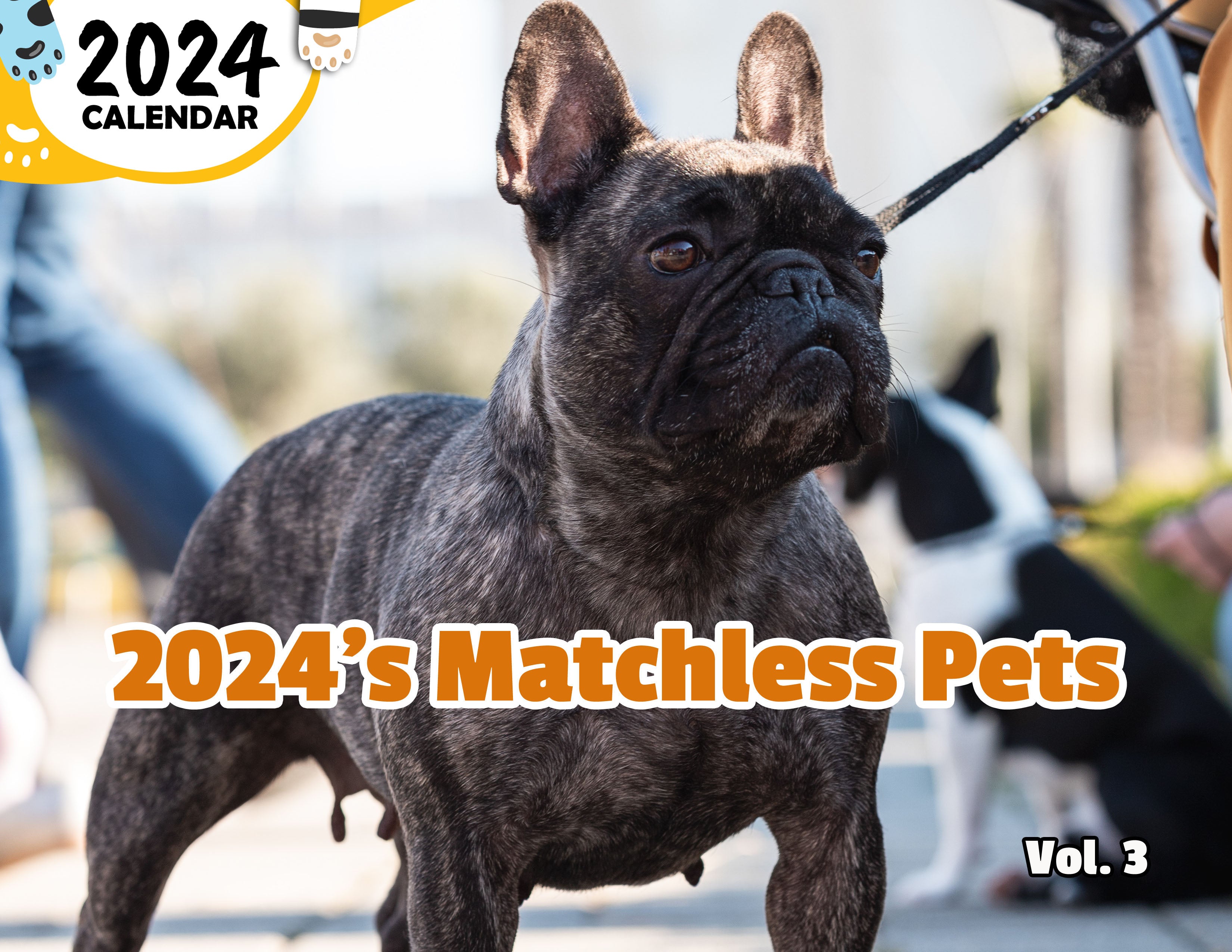 2024's Matchless Pets Volume Three: 2024 Wall Calendar (Published)