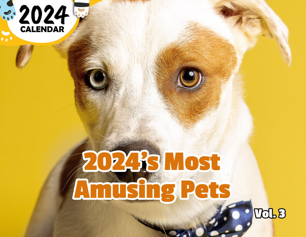 2024's Most Amusing Pets Volume Three: 2024 Wall Calendar (Published)