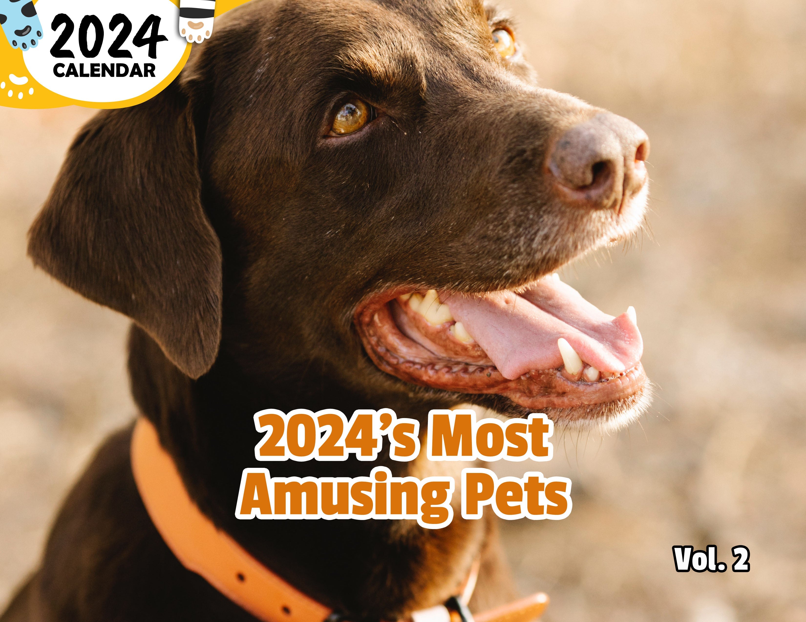 2024's Most Amusing Pets Volume Two: 2024 Wall Calendar (Published)