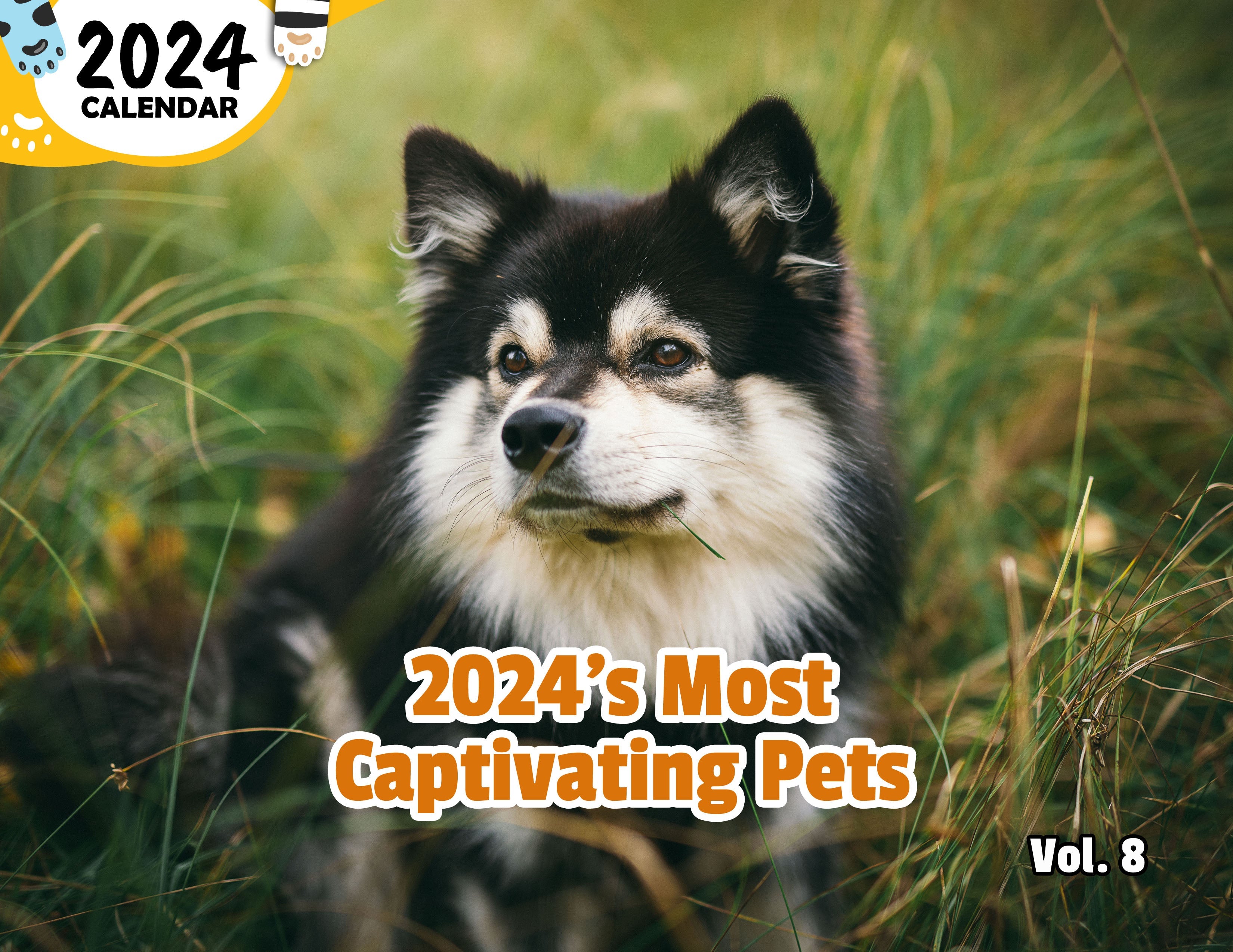 2024's Most Captivating Pets Volume Eight: 2024 Wall Calendar (Published)