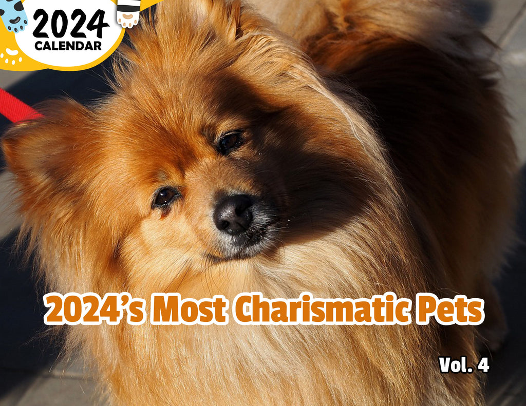 2024's Most Charismatic Pets Volume Four: 2024 Wall Calendar (Published)