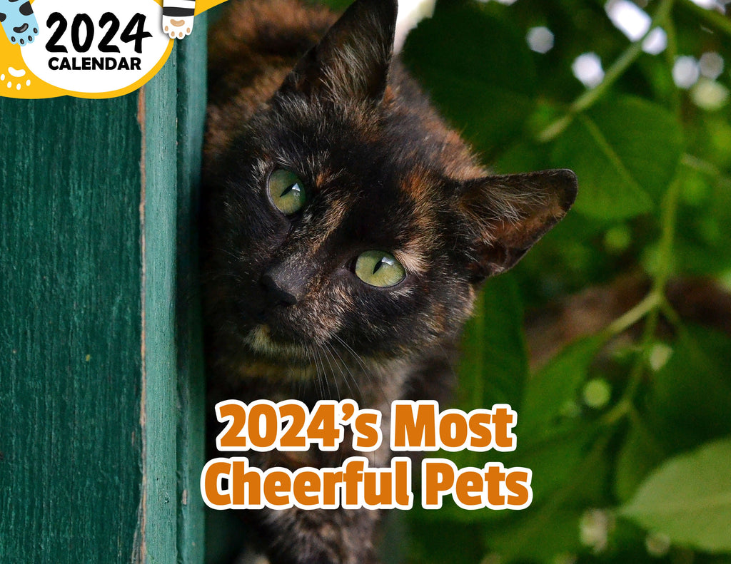 2024's Most Cheerful Pets 2024 Wall Calendar (Published) Praise My Pet!