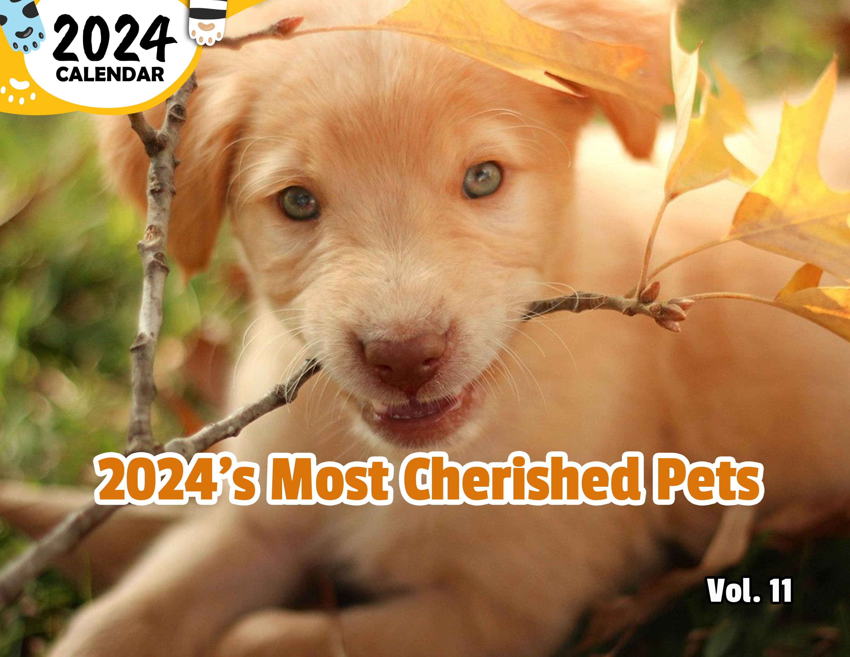 2024's Most Cherished Pets Volume Eleven: 2024 Wall Calendar (Published)