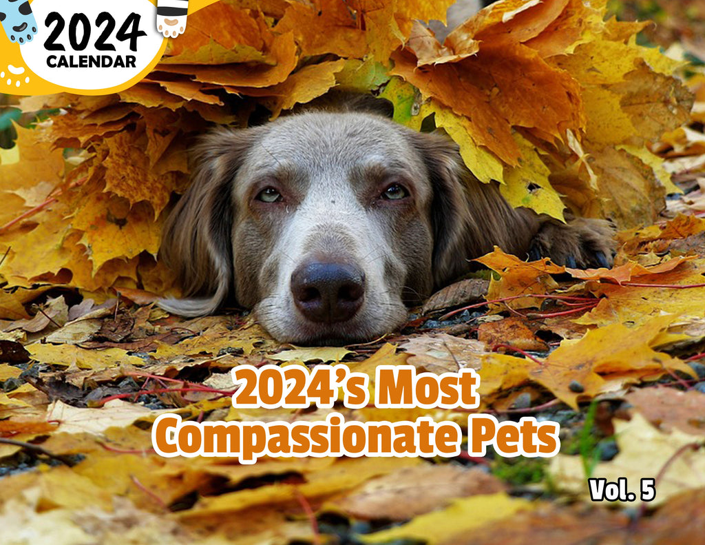 2024's Most Compassionate Pets Volume Five: 2024 Wall Calendar (Published)