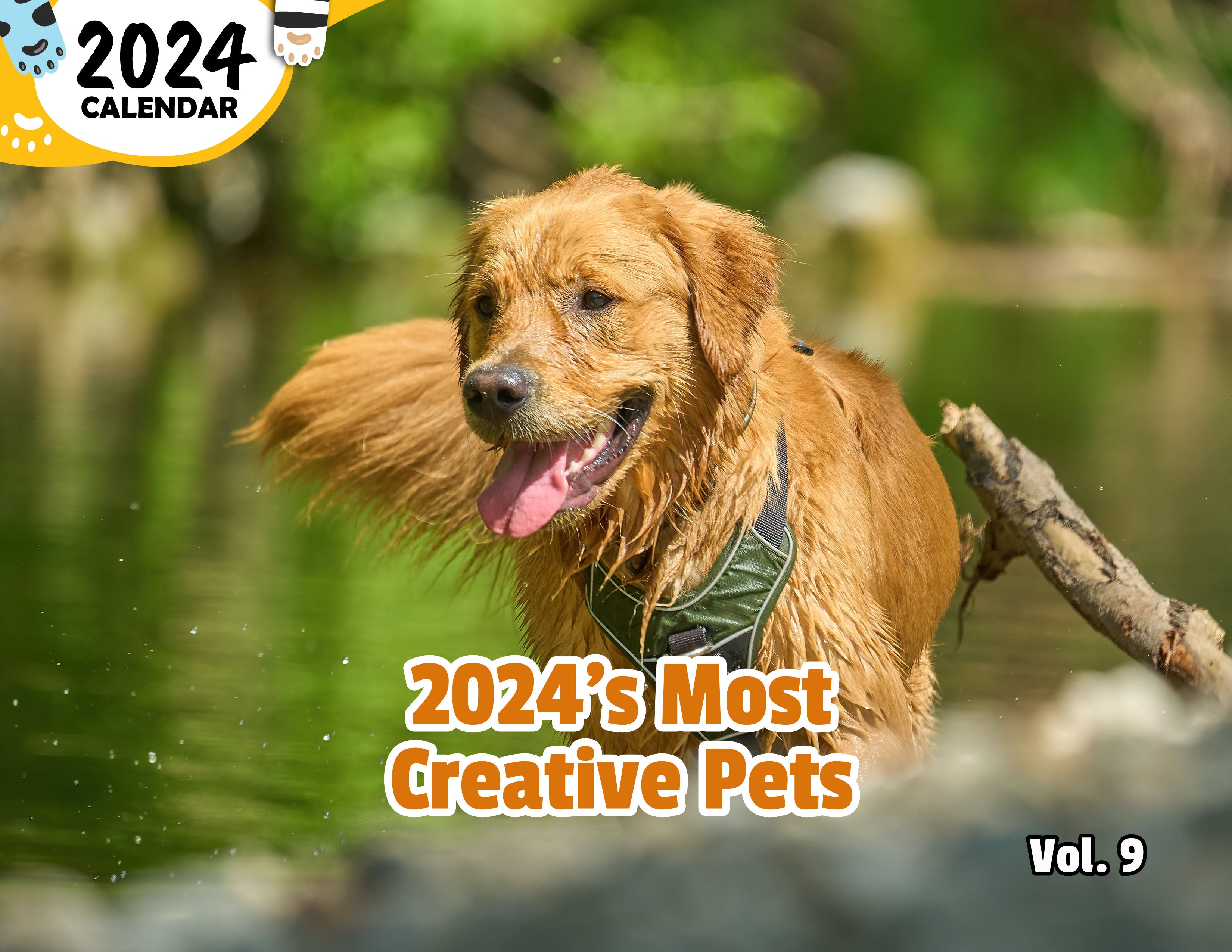 2024's Most Creative Pets Volume Nine: 2024 Wall Calendar (Published)