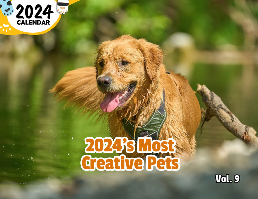 2024's Most Creative Pets Volume Nine: 2024 Wall Calendar (Published)