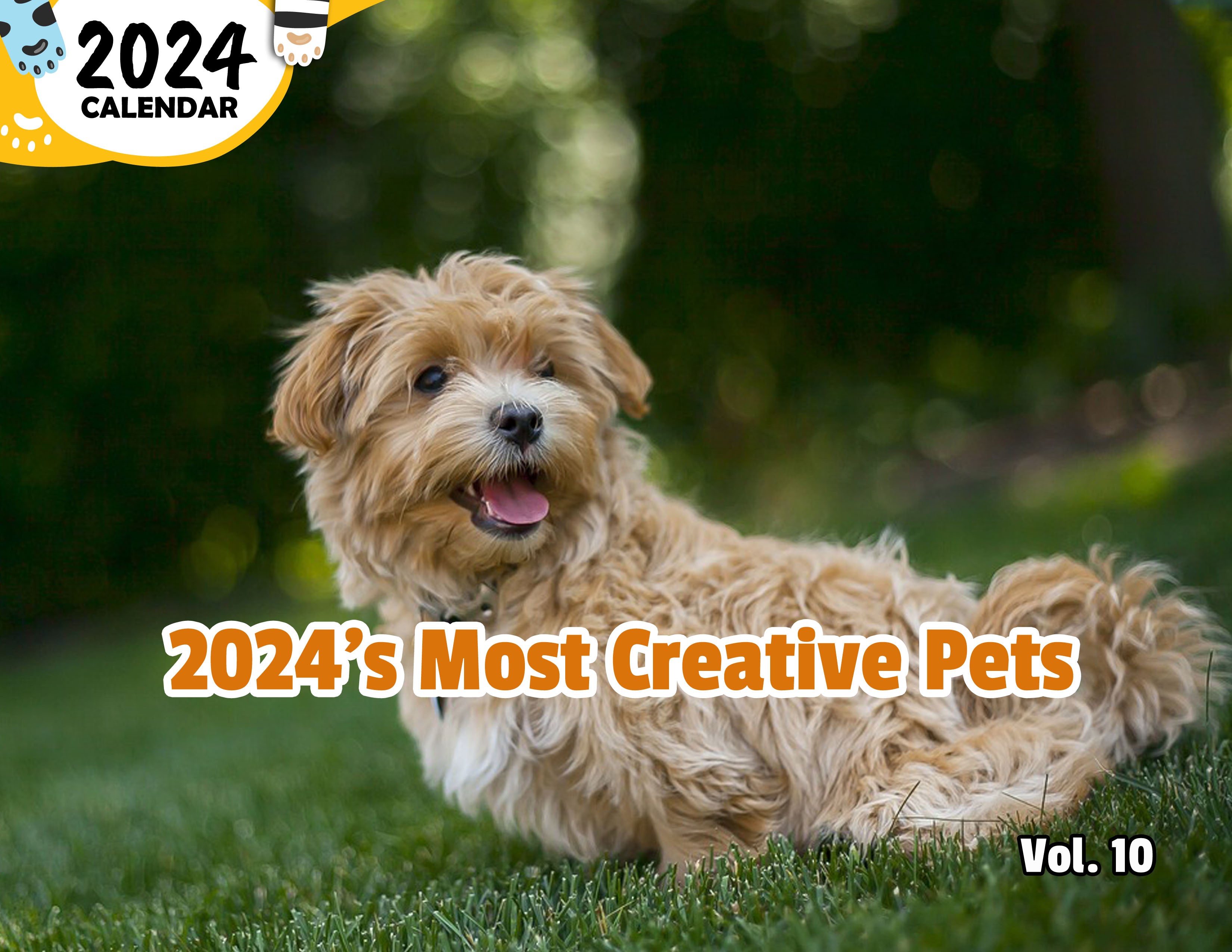 2024's Most Creative Pets Volume Ten: 2024 Wall Calendar (Published)