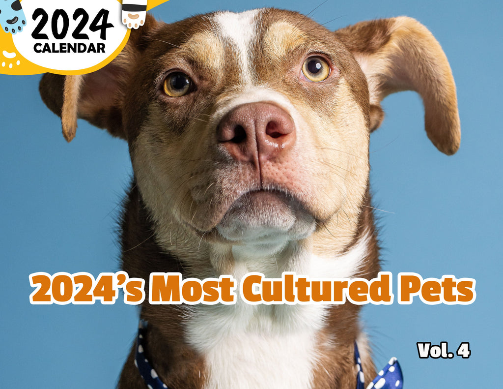 2024's Most Cultured Pets Volume Four: 2024 Wall Calendar (Published)