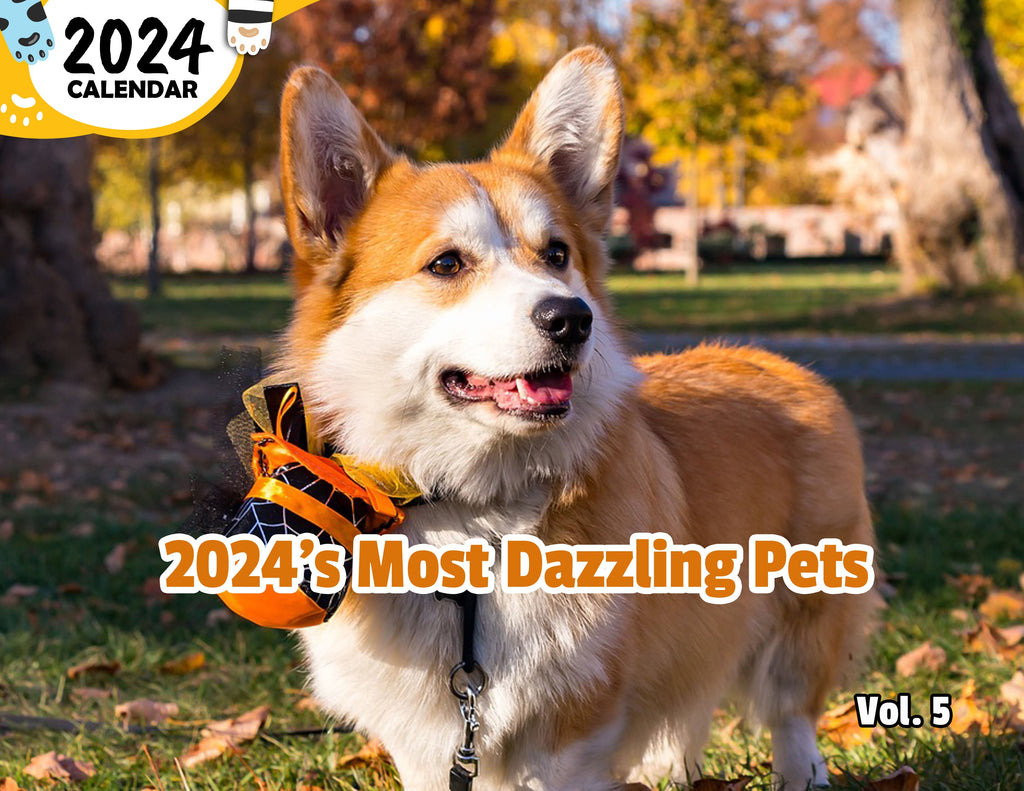 2024's Most Dazzling Pets Volume Five: 2024 Wall Calendar (Published)