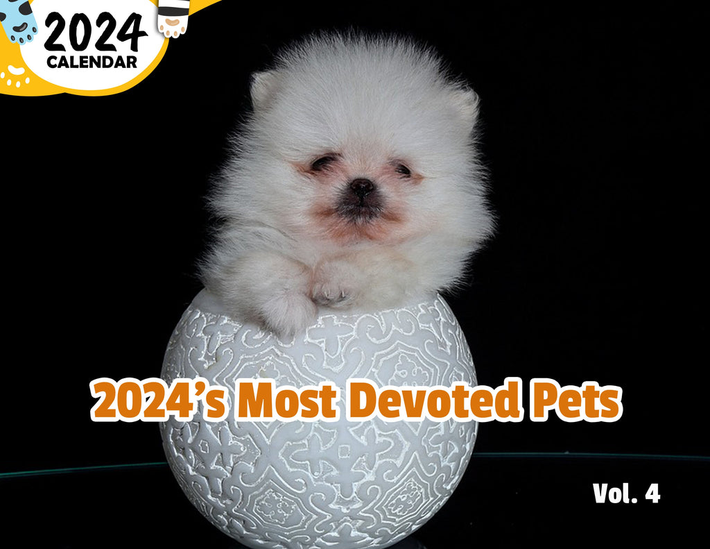 2024's Most Devoted Pets Volume Four: 2024 Wall Calendar (Published)