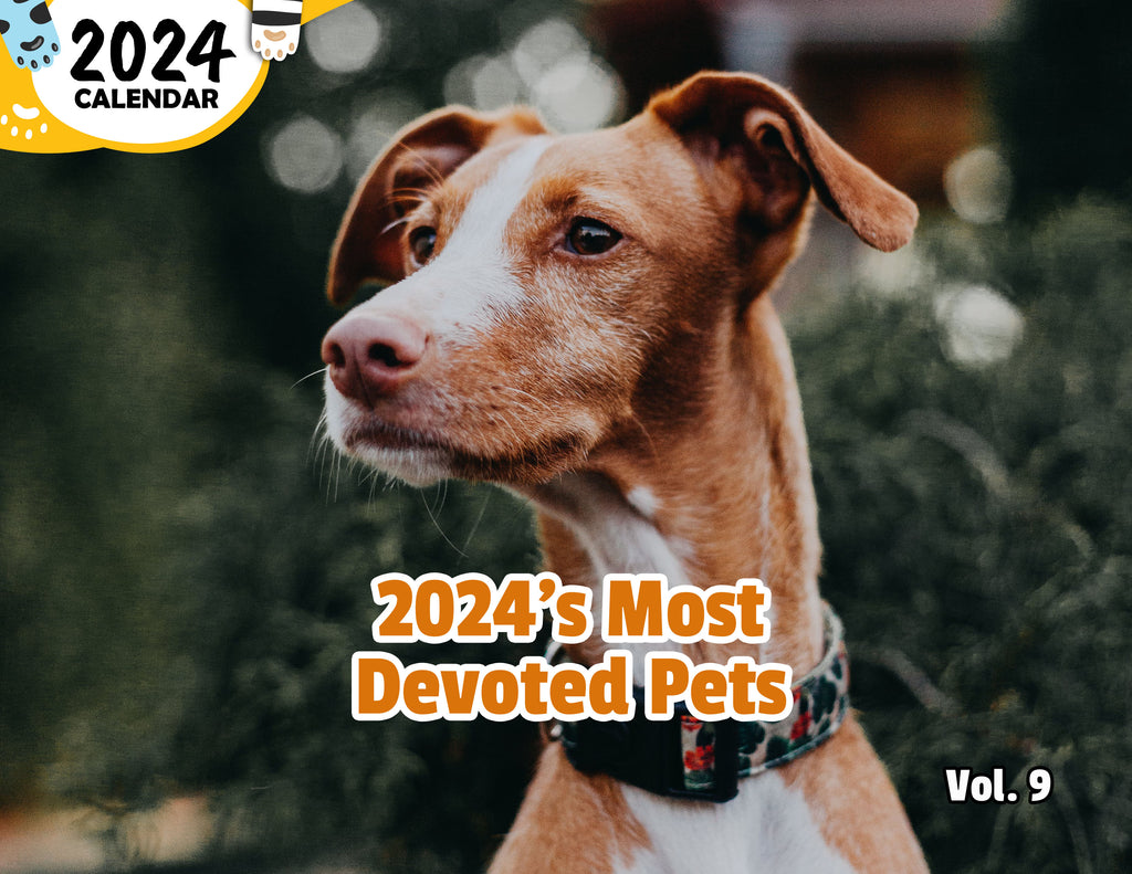 2024's Most Devoted Pets Volume Nine: 2024 Wall Calendar (Published)
