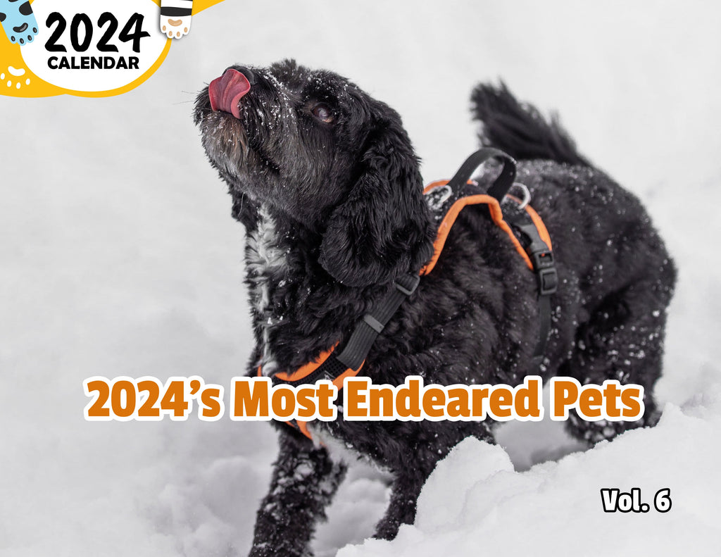 2024's Most Endeared Pets Volume Six: 2024 Wall Calendar (Published)