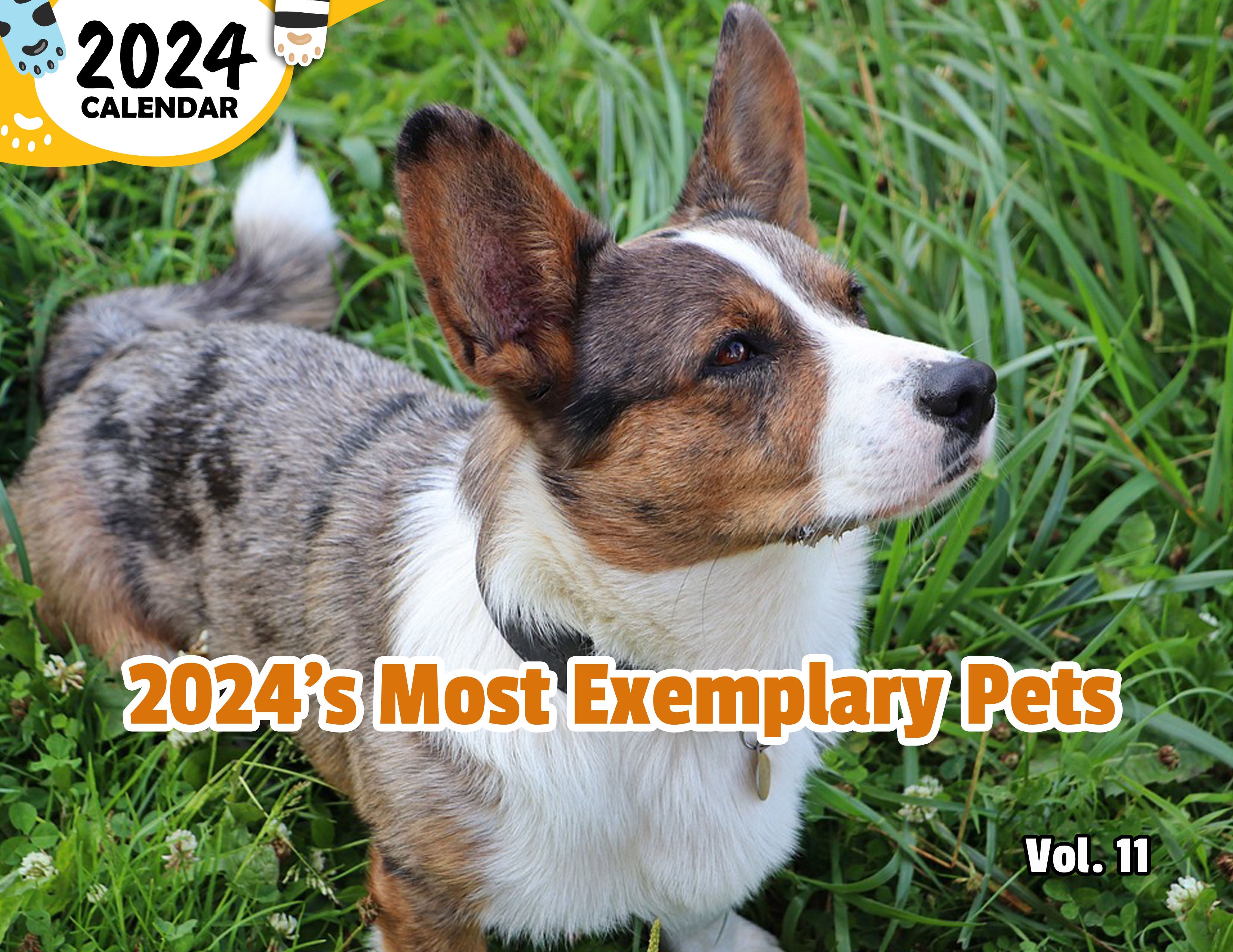 2024's Most Exemplary Pets Volume Eleven: 2024 Wall Calendar (Published)