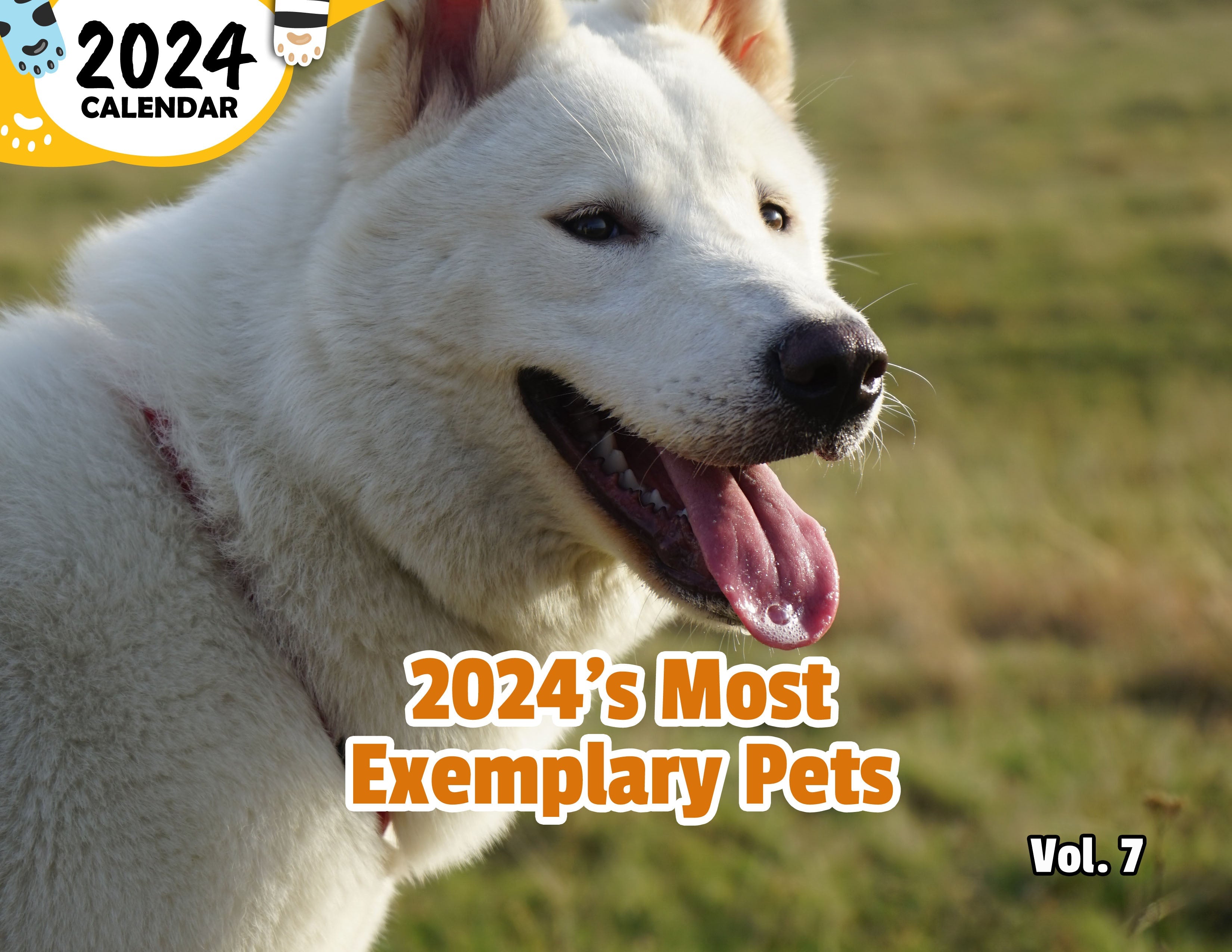 2024's Most Exemplary Pets Volume Seven: 2024 Wall Calendar (Published)