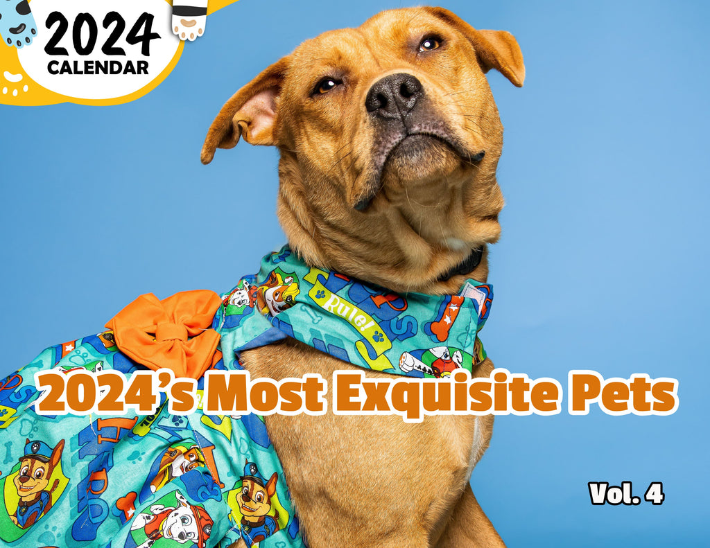 2024's Most Exquisite Pets Volume Four: 2024 Wall Calendar (Published)