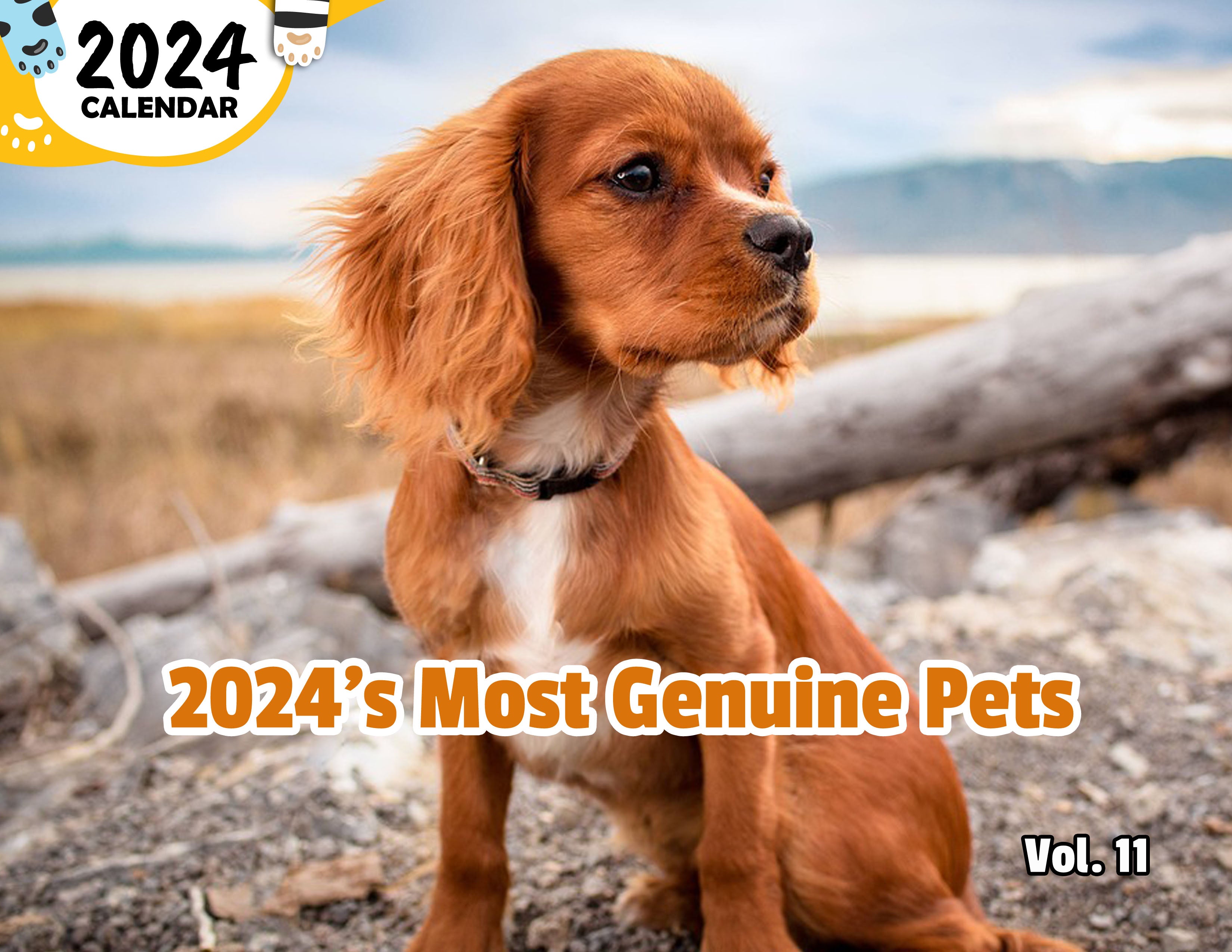 2024's Most Genuine Pets Volume Eleven: 2024 Wall Calendar (Published)