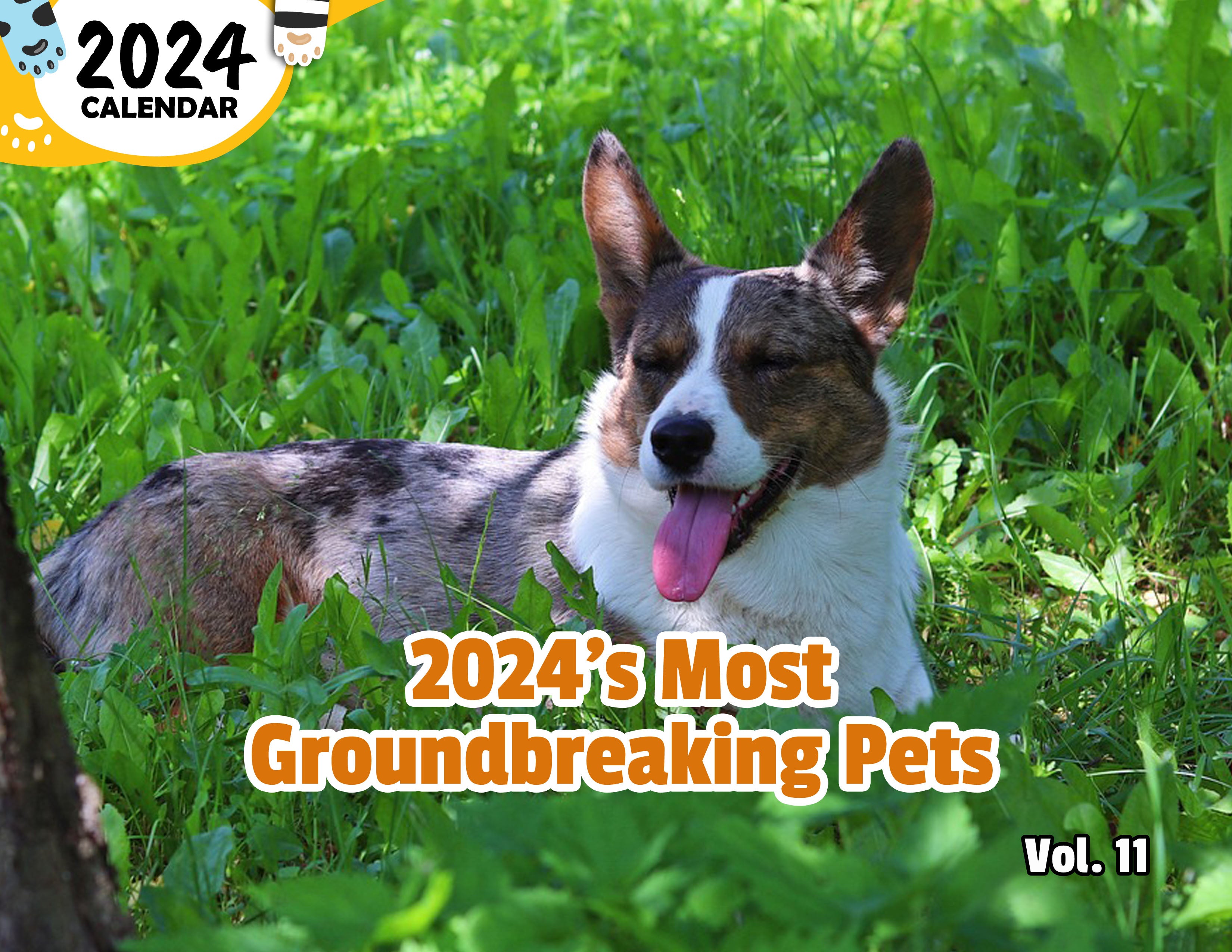 2024's Most Groundbreaking Pets Volume Eleven: 2024 Wall Calendar (Published)