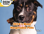 2024's Most Hospitable Pets Volume Four: 2024 Wall Calendar (Published)