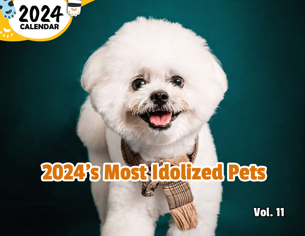 2024's Most Idolized Pets Volume Eleven: 2024 Wall Calendar (Published)