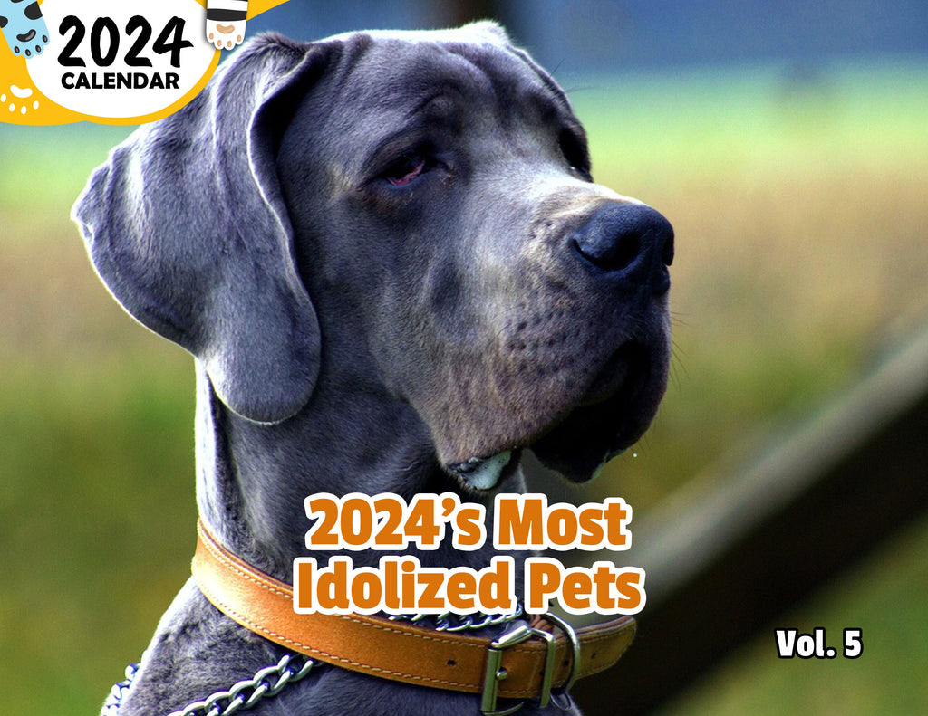 2024's Most Idolized Pets Volume Five: 2024 Wall Calendar (Published)