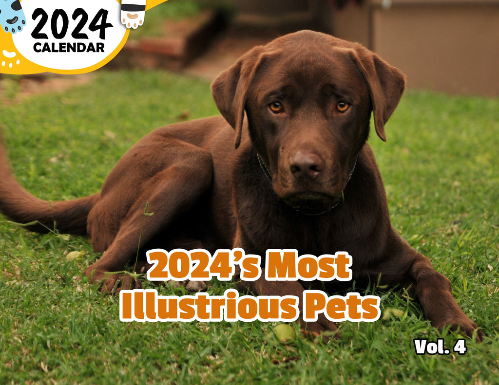 2024's Most Illustrious Pets Volume Four: 2024 Wall Calendar (Published)