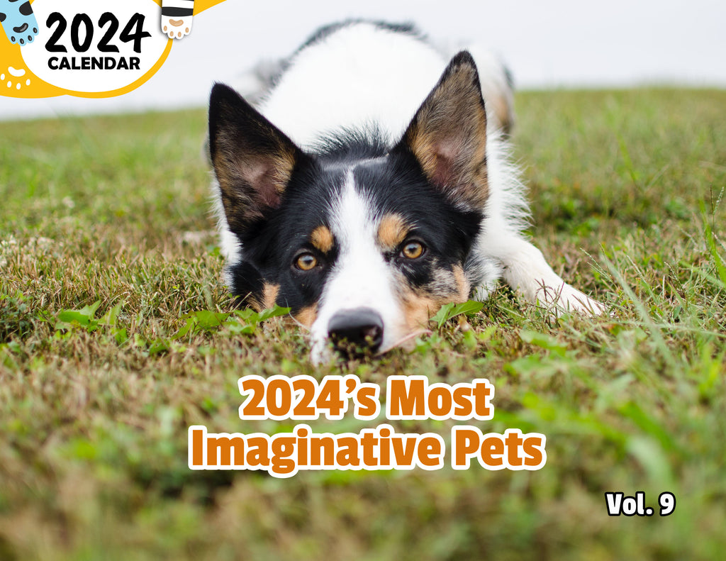 2024's Most Imaginative Pets Volume Nine: 2024 Wall Calendar (Published)