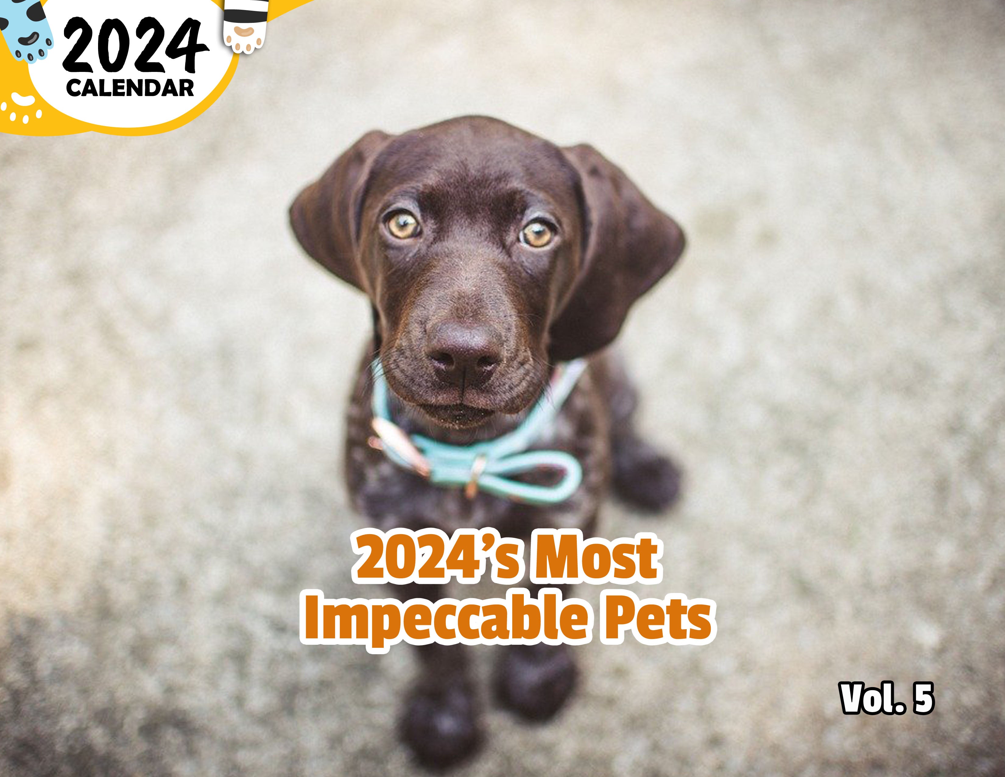 2024's Most Impeccable Pets Volume Five: 2024 Wall Calendar (Published)