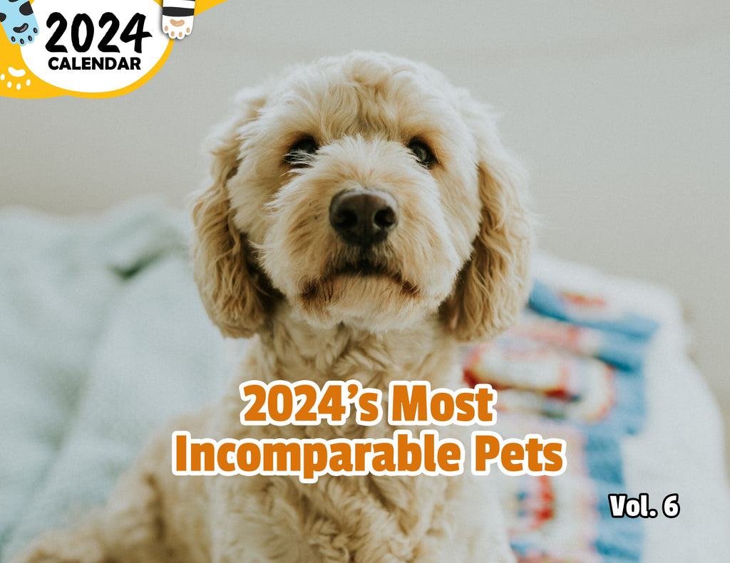 2024's Most Incomparable Pets Volume Six: 2024 Wall Calendar (Published)