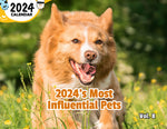 2024's Most Influential Pets Volume Eight: 2024 Wall Calendar (Published)