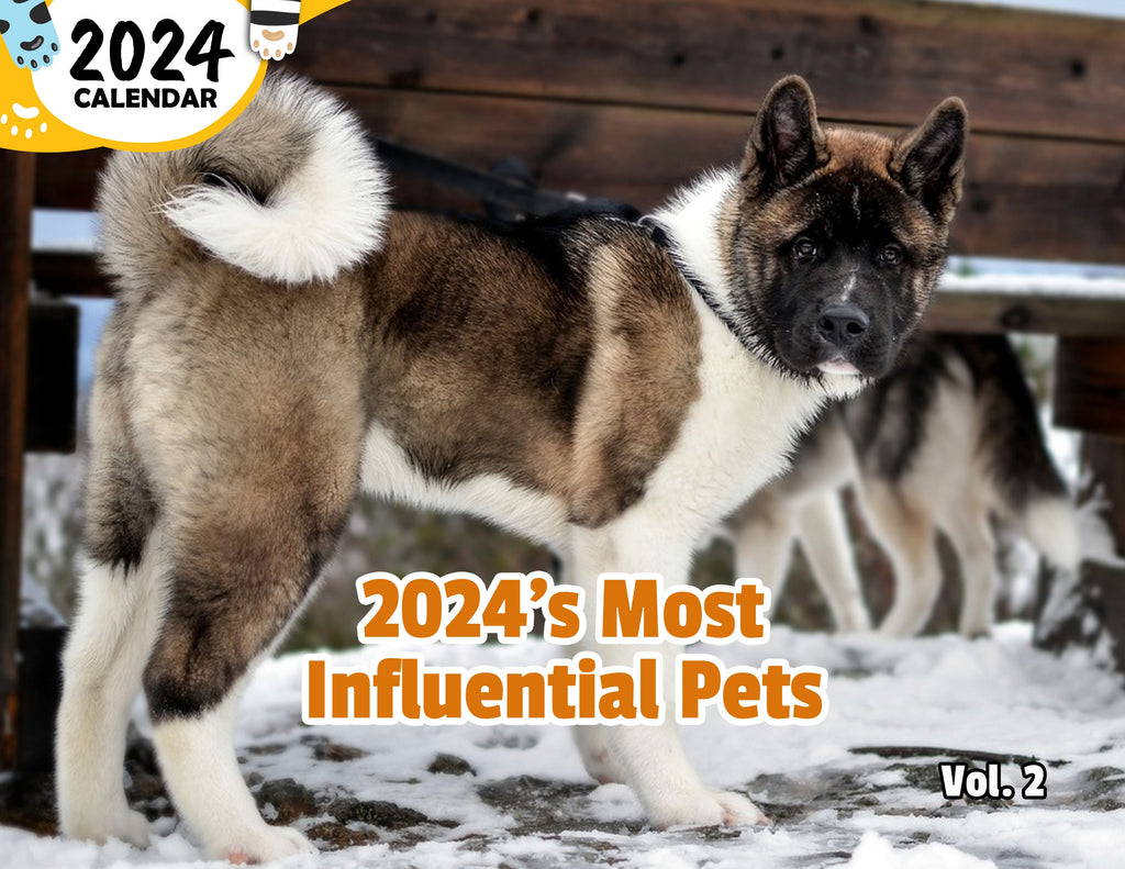 2024's Most Influential Pets Volume Two: 2024 Wall Calendar (Published)