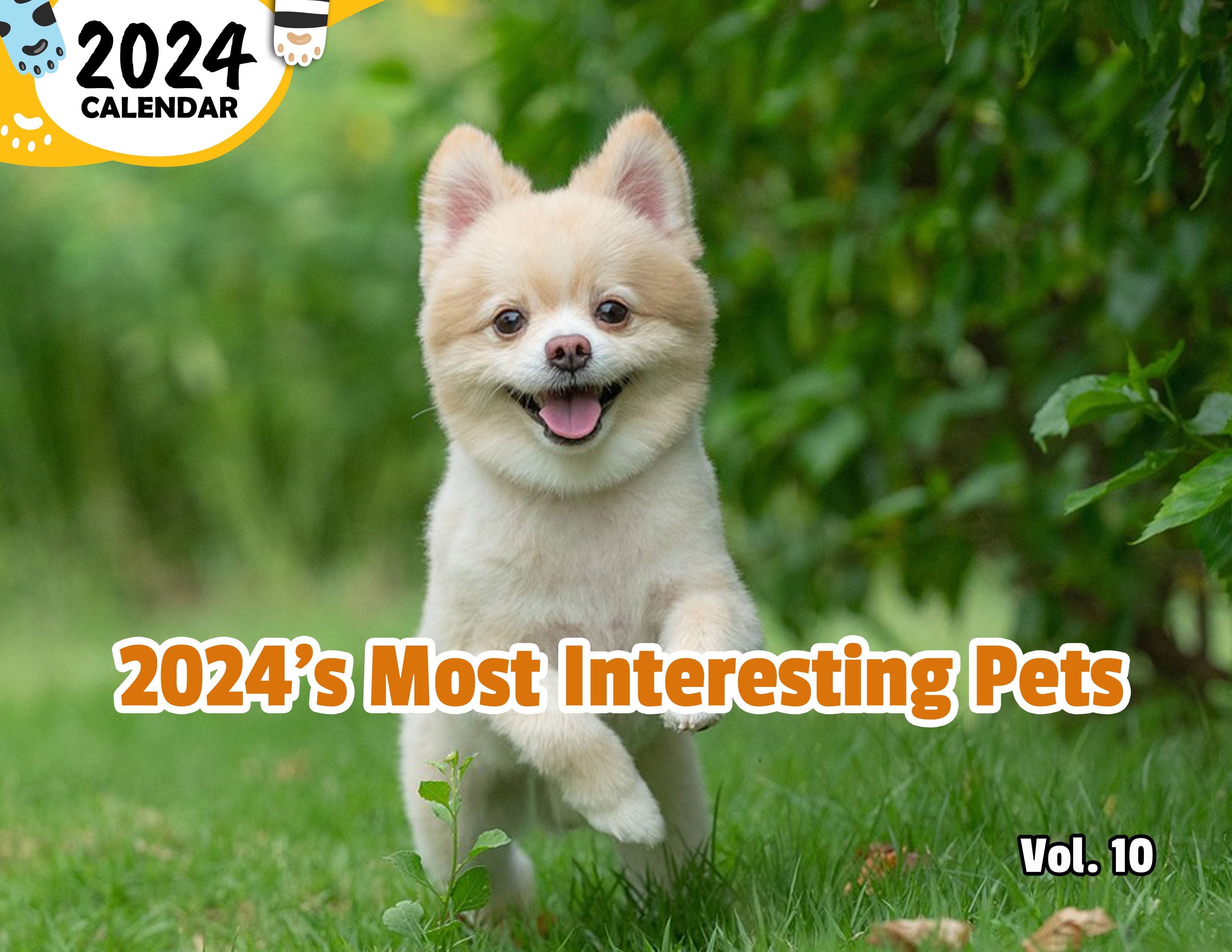 2024's Most Interesting Pets Volume Ten: 2024 Wall Calendar (Published)