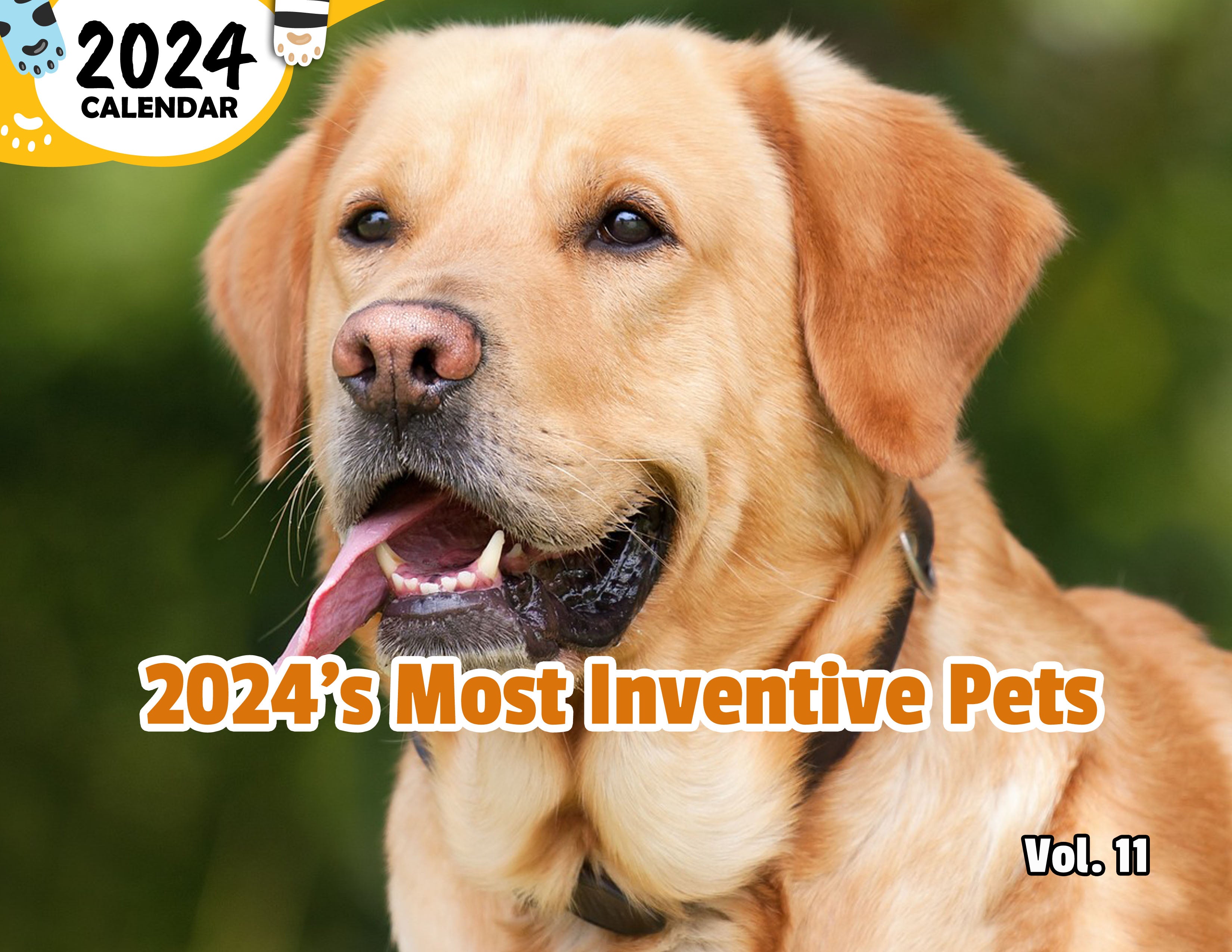 2024's Most Inventive Pets Volume Eleven: 2024 Wall Calendar (Published)