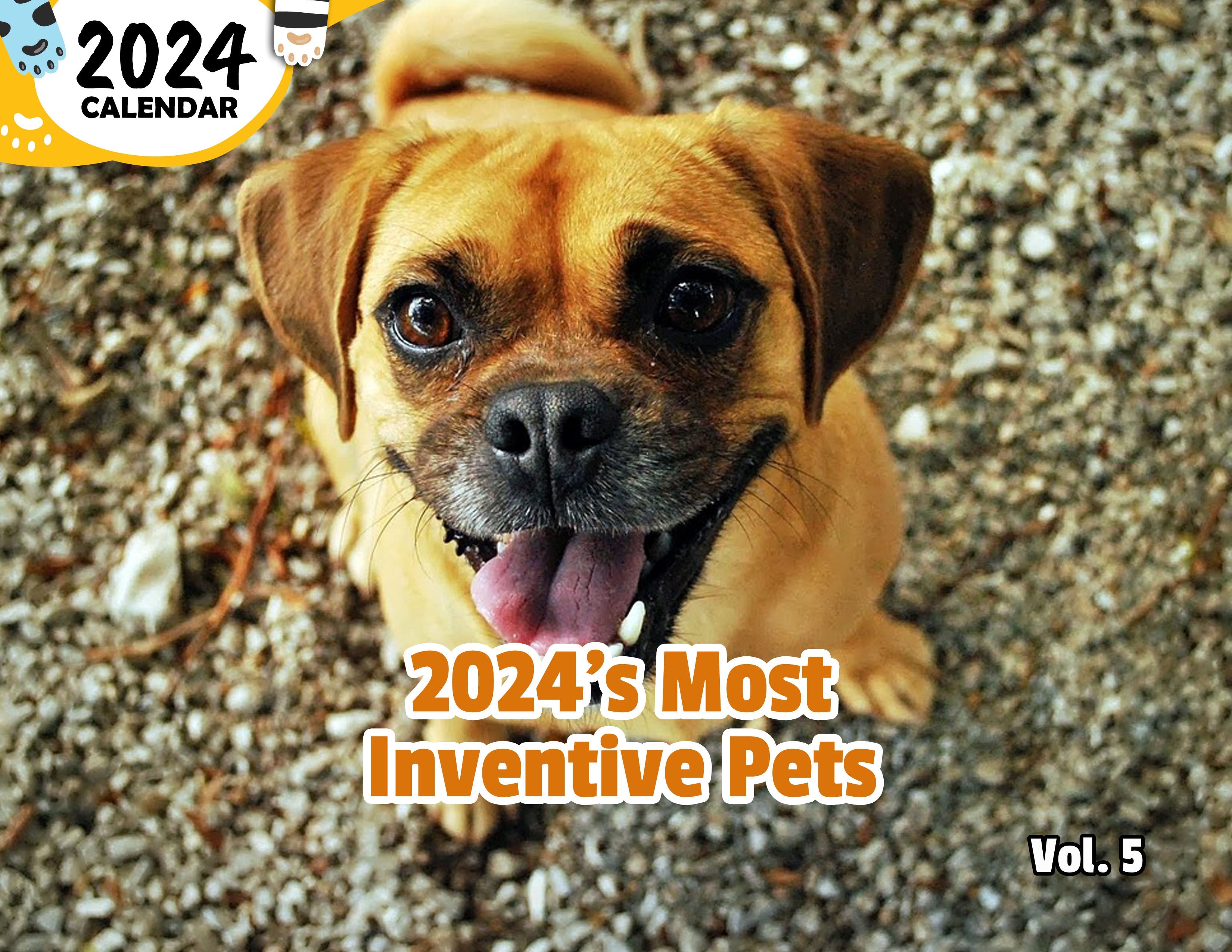 2024's Most Inventive Pets Volume Five: 2024 Wall Calendar (Published)