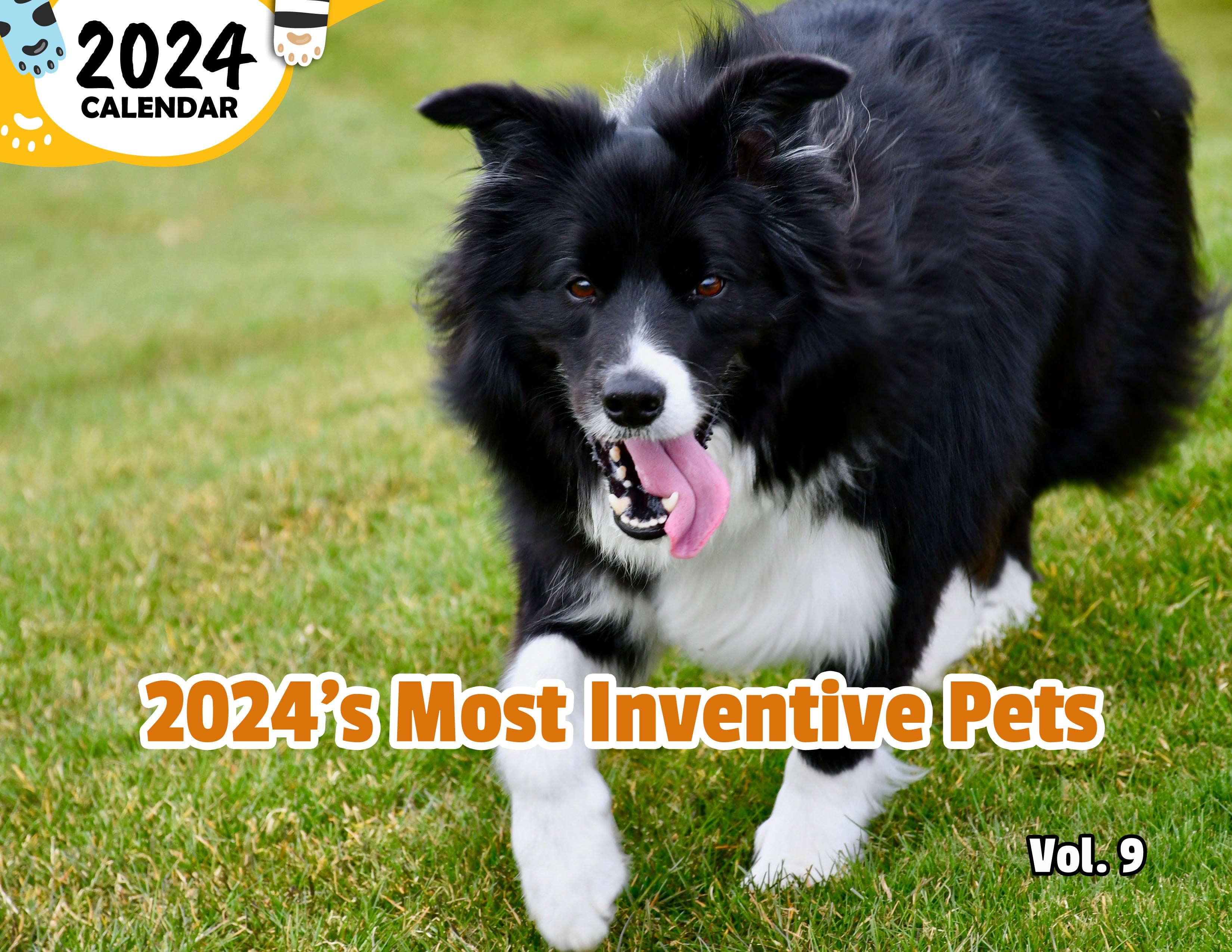 2024's Most Inventive Pets Volume Nine: 2024 Wall Calendar (Published)