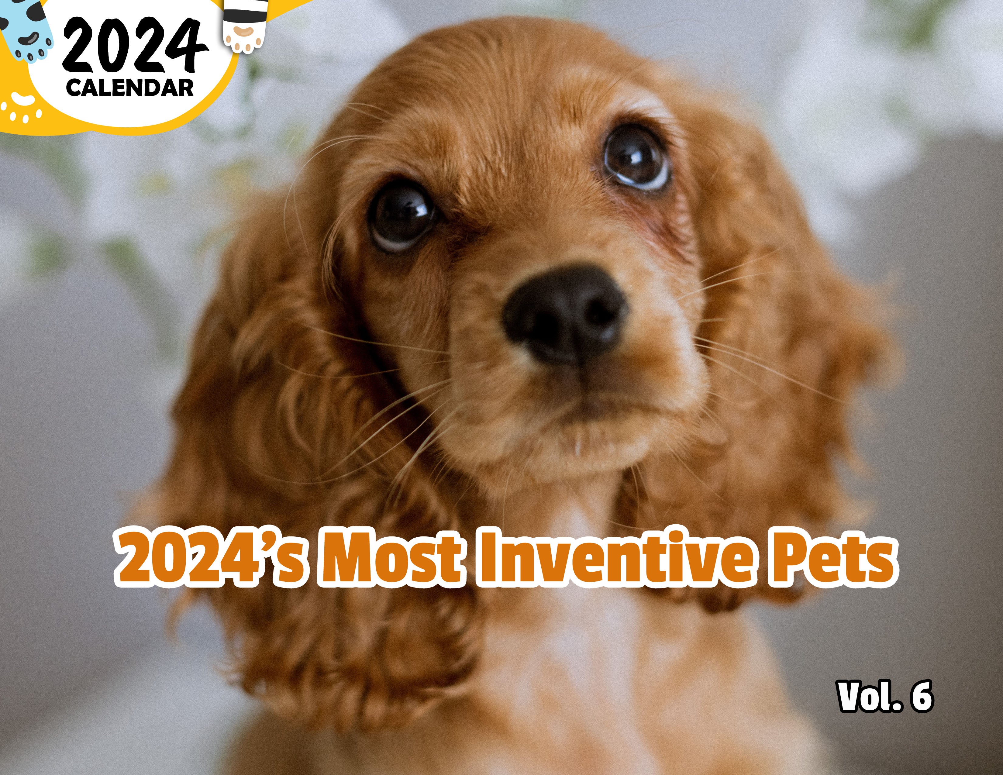 2024's Most Inventive Pets Volume Six: 2024 Wall Calendar (Published)