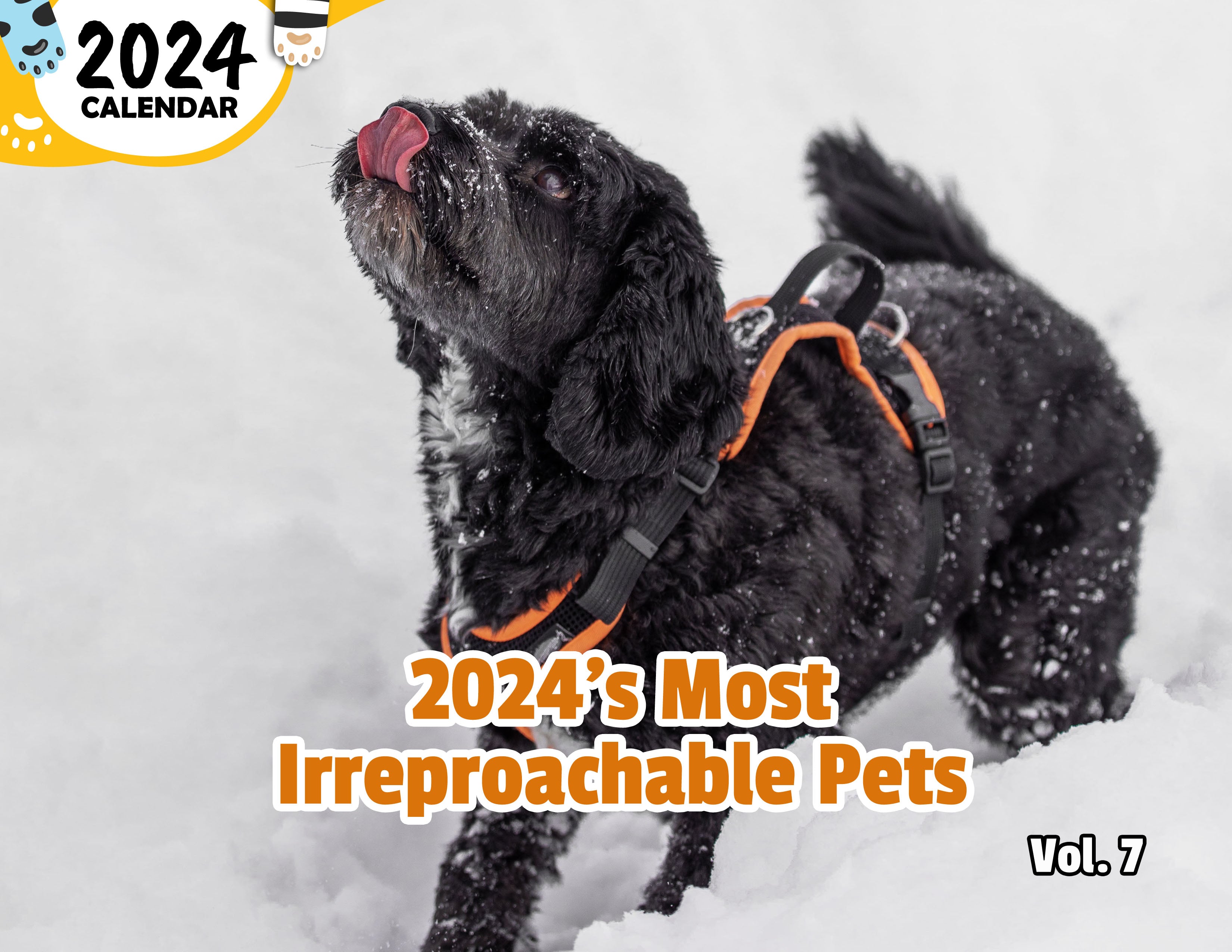 2024's Most Irreproachable Pets Volume Seven: 2024 Wall Calendar (Published)