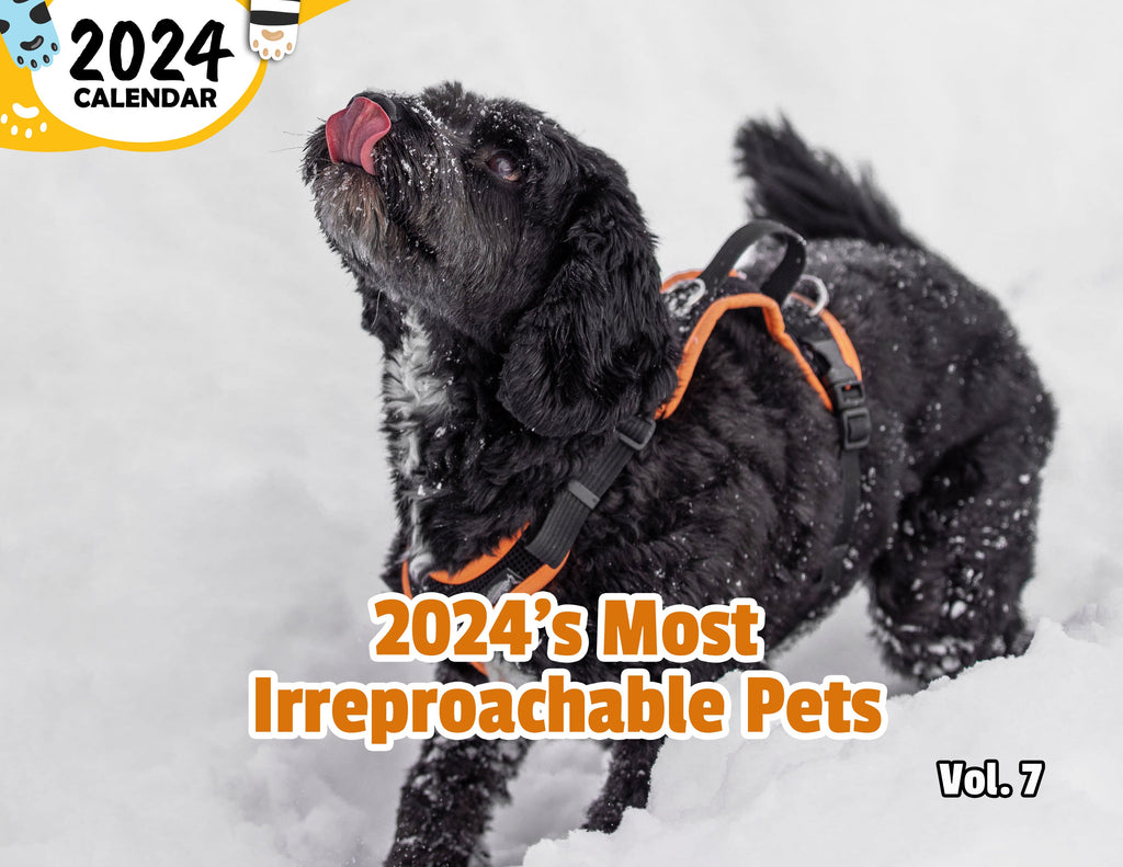 2024's Most Irreproachable Pets Volume Seven: 2024 Wall Calendar (Published)