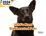 2024's Most Kindhearted Pets Volume Four: 2024 Wall Calendar (Published)