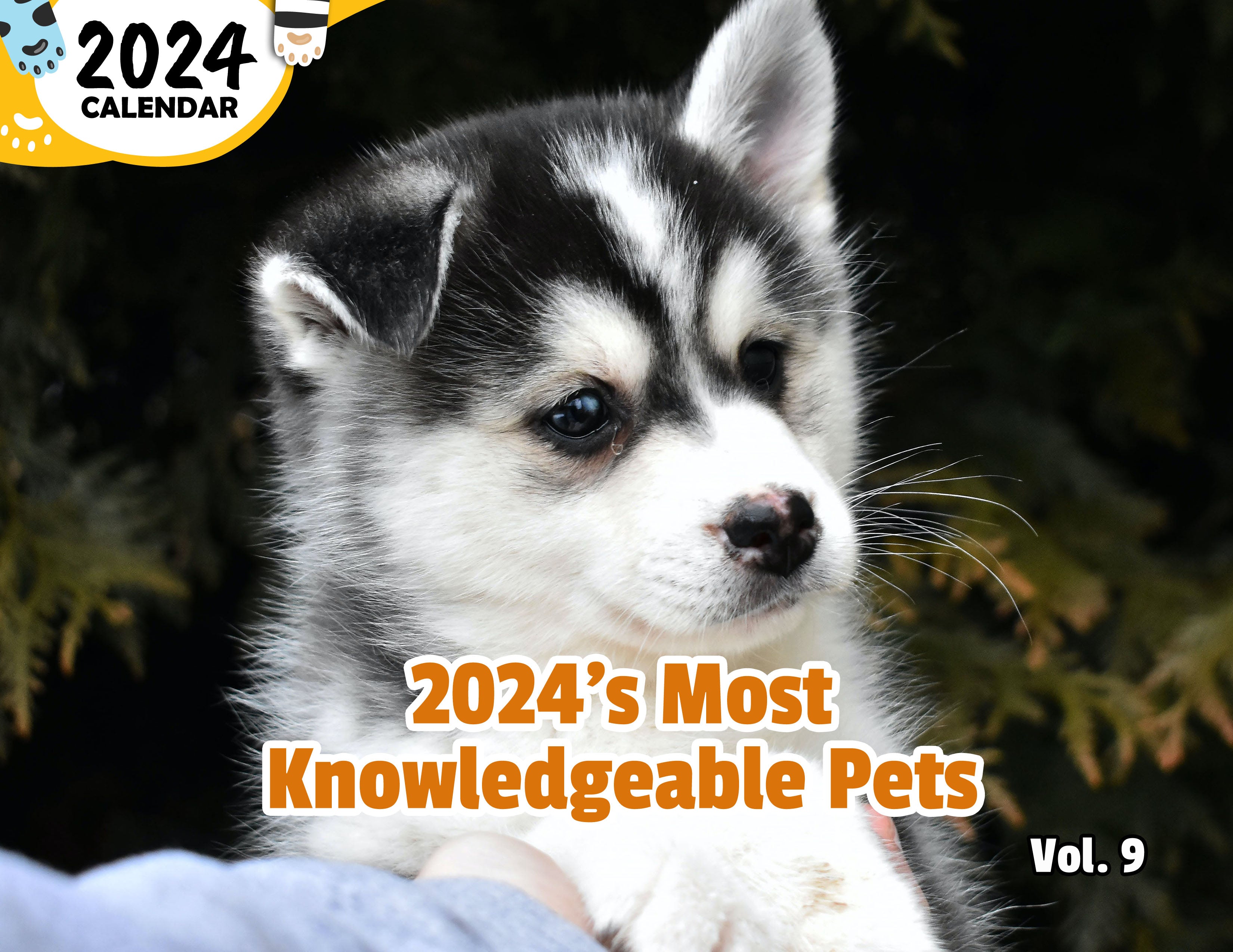 2024's Most Knowledgeable Pets Volume Nine: 2024 Wall Calendar (Published)
