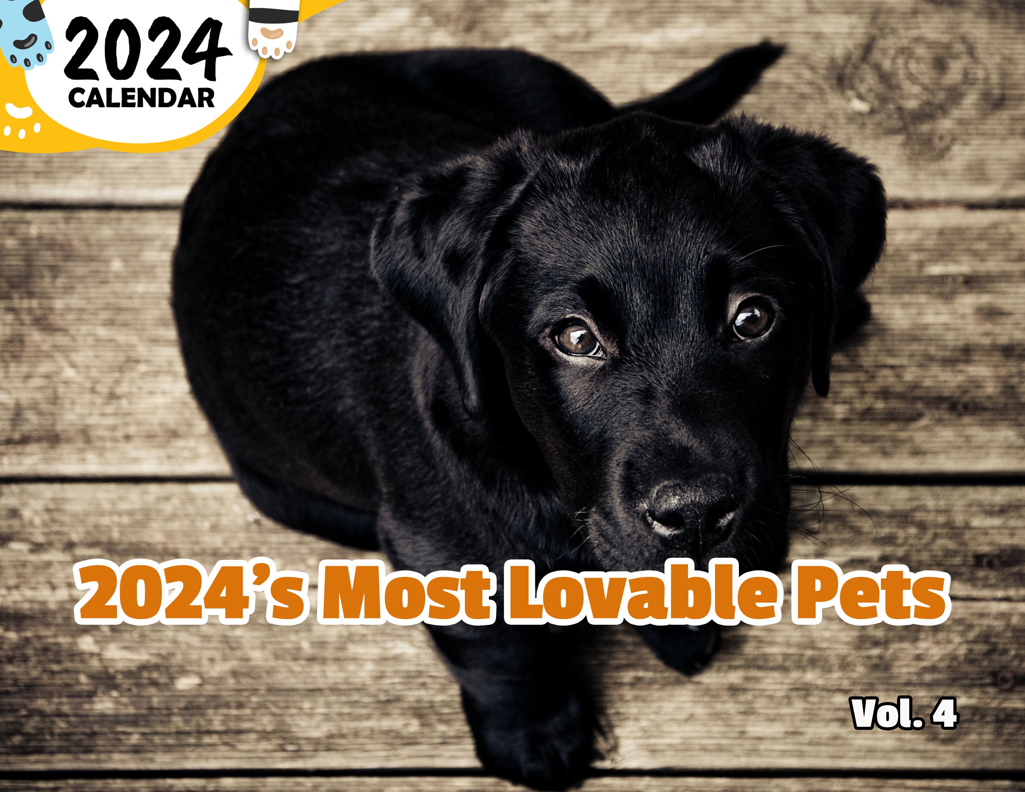 2024's Most Lovable Pets Volume Four: 2024 Wall Calendar (Published)